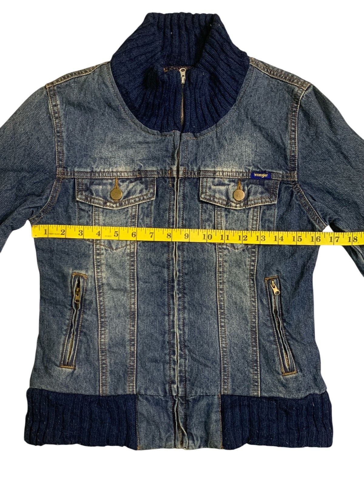Wrangler Rare Design Wrangler Denim Jackets Size XS / US 0-2 / IT 36-38 - 9 Thumbnail