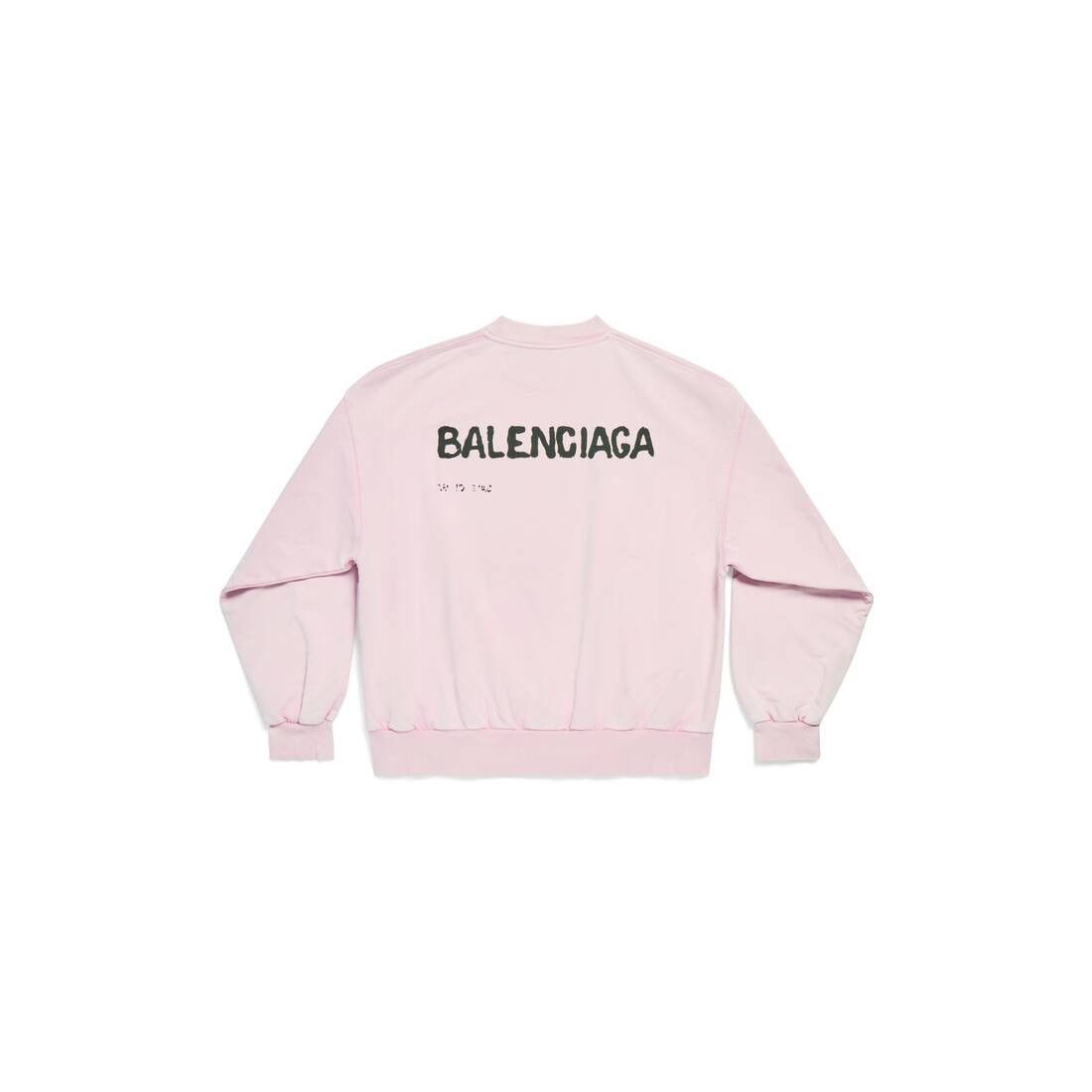 Balenciaga o1tr1nto0725 Hand Drawn Balenciaga Sweatshirt Regular Fit Size US S / EU 44-46 / 1 - 2 Thumbnail