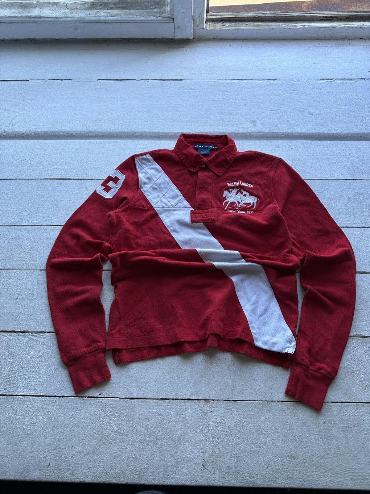 Polo Ralph Lauren 🚨VNTG RALPH LAUREN POLO RARE USA Chief Keef style Size M / US 6-8 / IT 42-44 - 1 Thumbnail