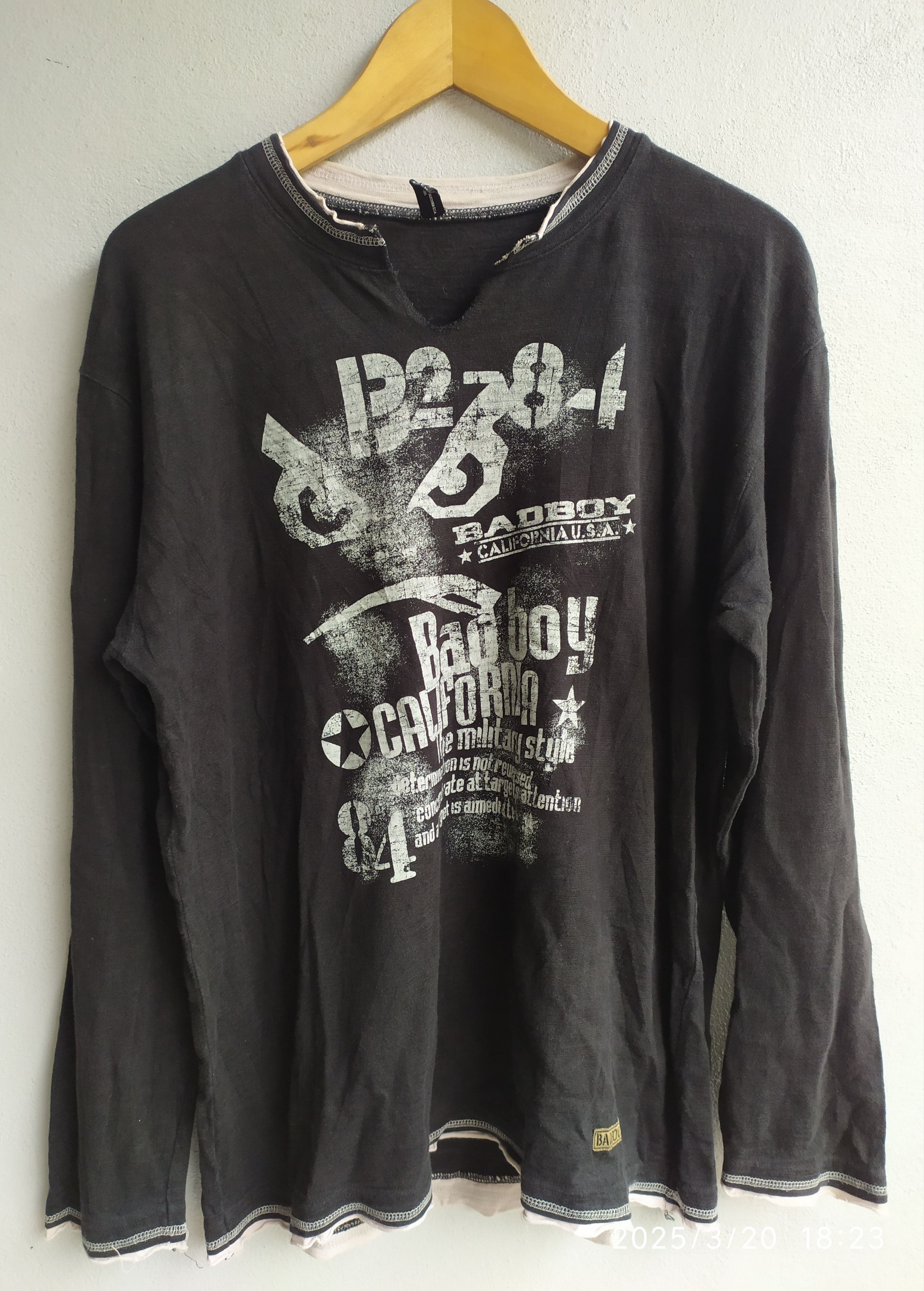 If Six Was Nine × Japanese Brand × Le Grande Bleu (L.G.B.) Badboy Military double layer Poem ifsixwasnine Lgb Style Size US L / EU 52-54 / 3 - 1 Thumbnail