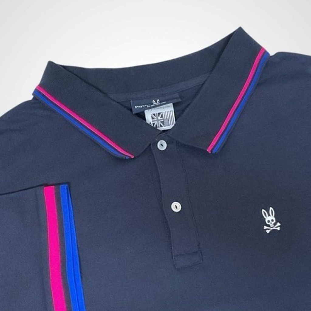 Psycho Bunny Psycho Bunny Short Sleeve Performance Polo Shirt Men XLT (4) Size US XL / EU 56 / 4 - 1 Thumbnail