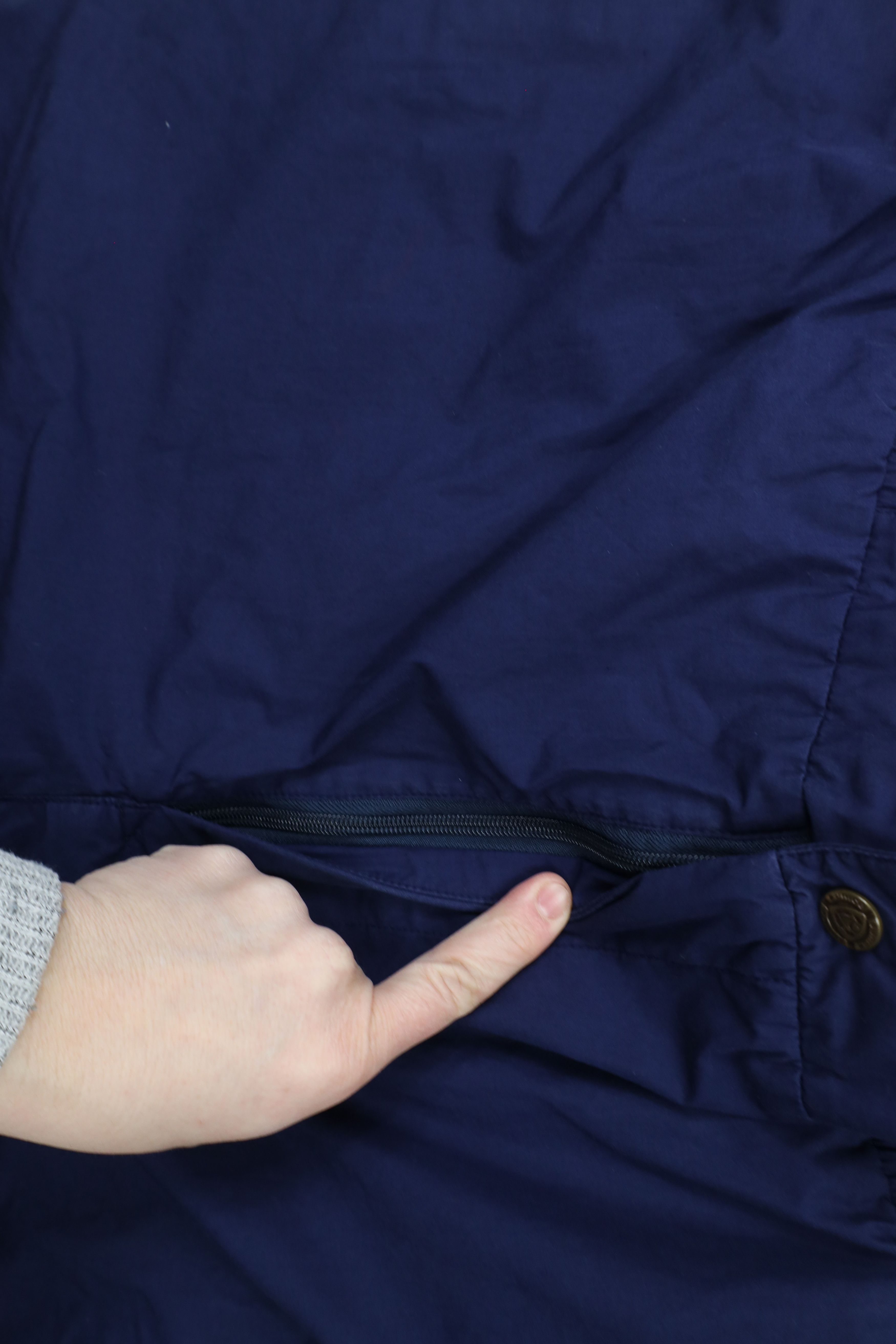 Vintage Vintage 90s Sunice Wide Leg Waterproof Golf Rain Pants Blue Size US 40 / EU 56 - 6 Thumbnail