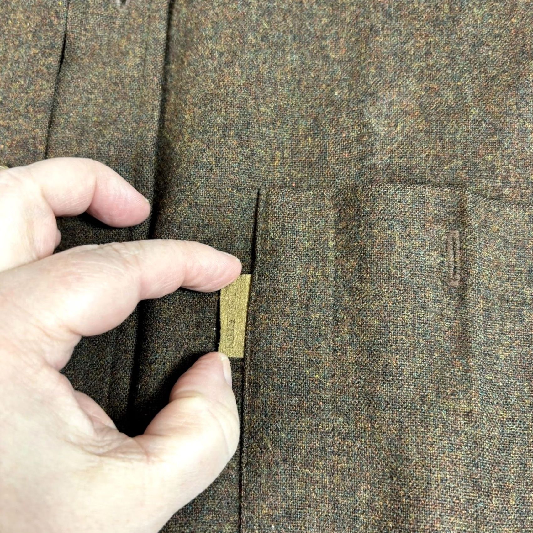 Pendleton Pendleton Shirt Mens Medium Brown Wool Elbow Patch Tweed Heritage Academia Read Size US M / EU 48-50 / 2 - 6 Thumbnail