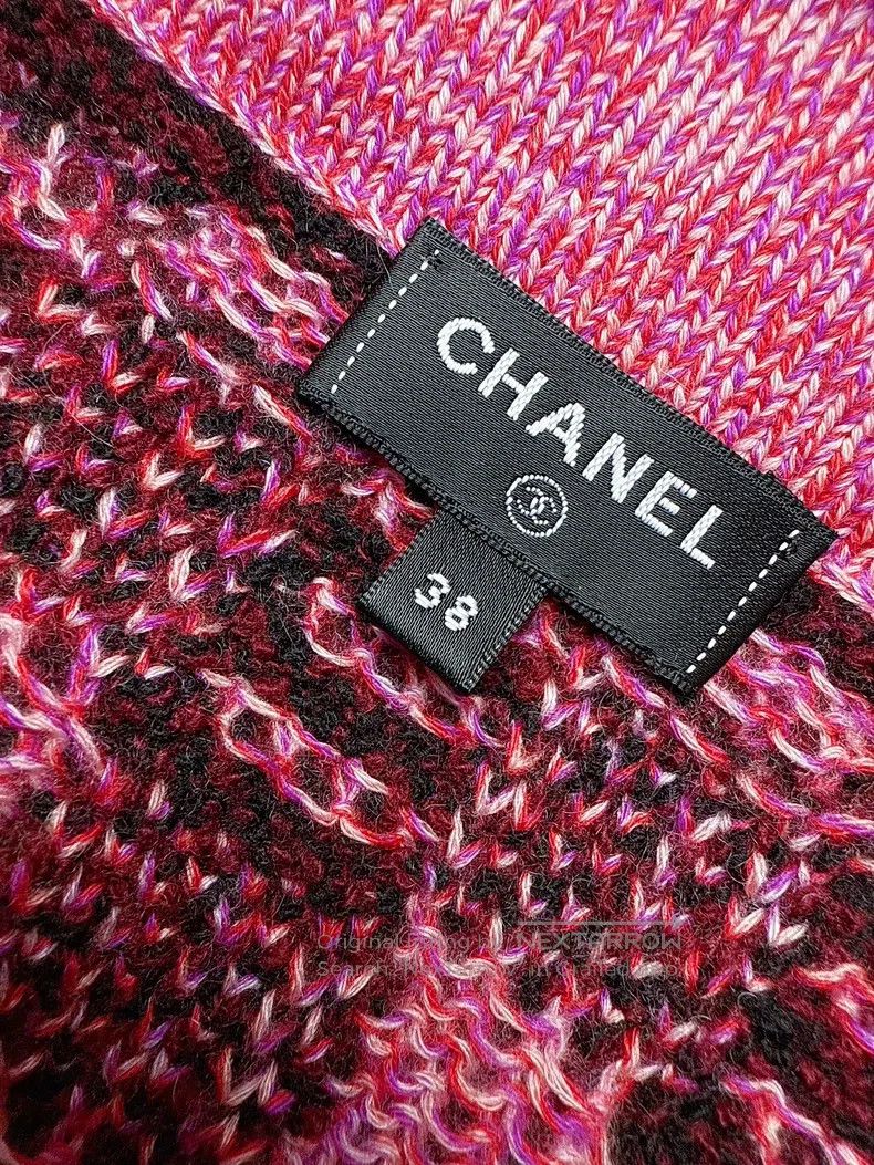 Chanel Chanel 22K autumn and winter show rose pink burgundy plaid Size 25" / US 0 / IT 36 - 5 Thumbnail