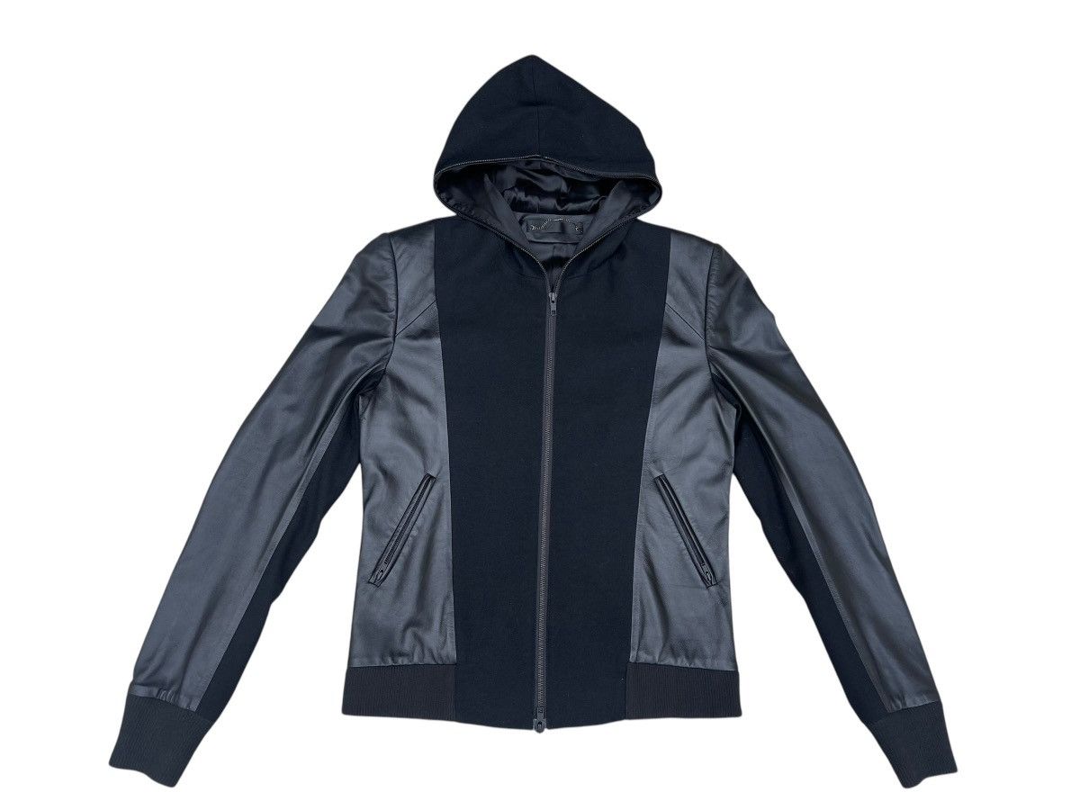 INJURY Injury Australia Hoodie Hybrid Leather Jacket Size US S / EU 44-46 / 1 - 1 Thumbnail
