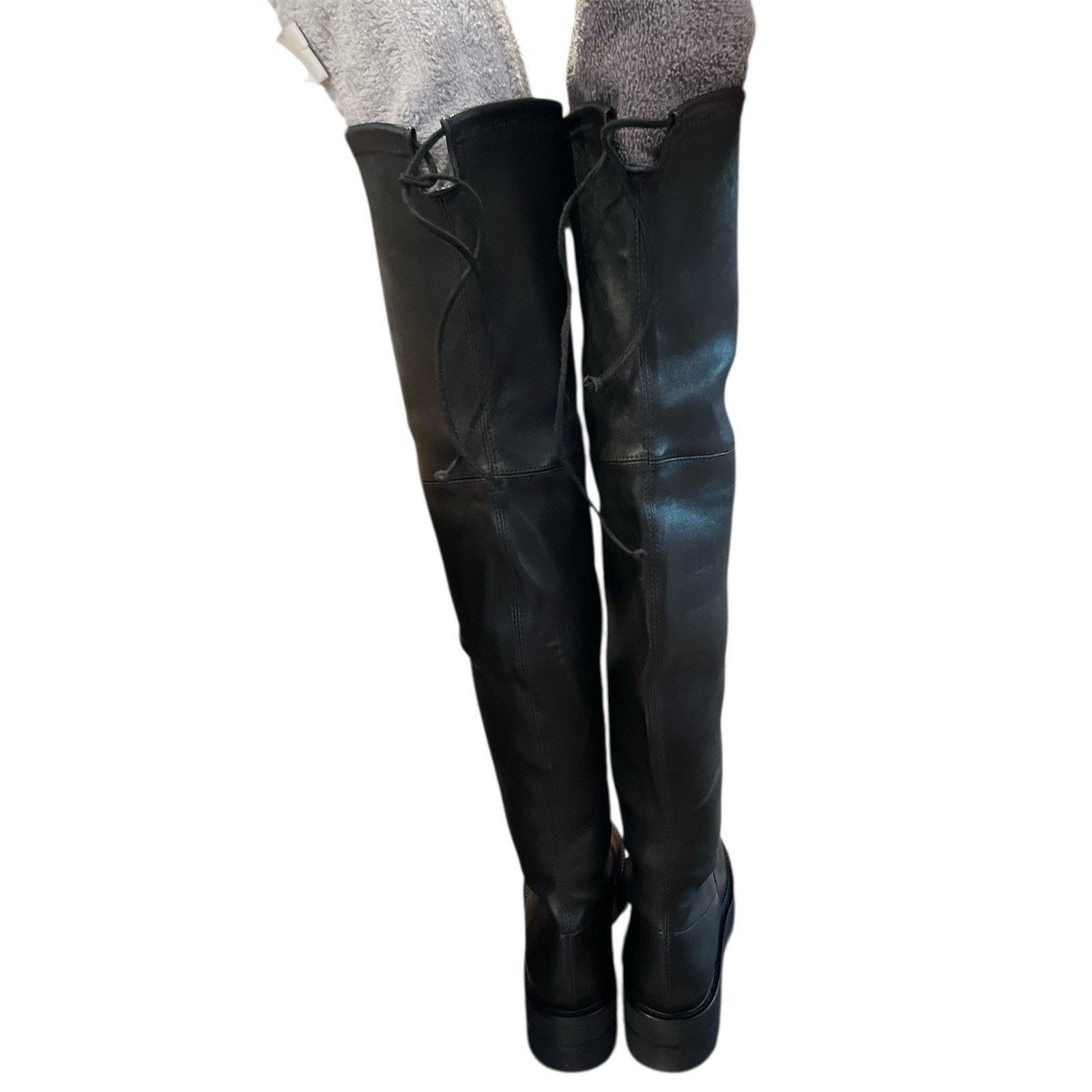 Stuart Weitzman NEW Stewart Weitzman Tall Black Boots lowland ultralift Size US 8 / IT 38 - 3 Thumbnail