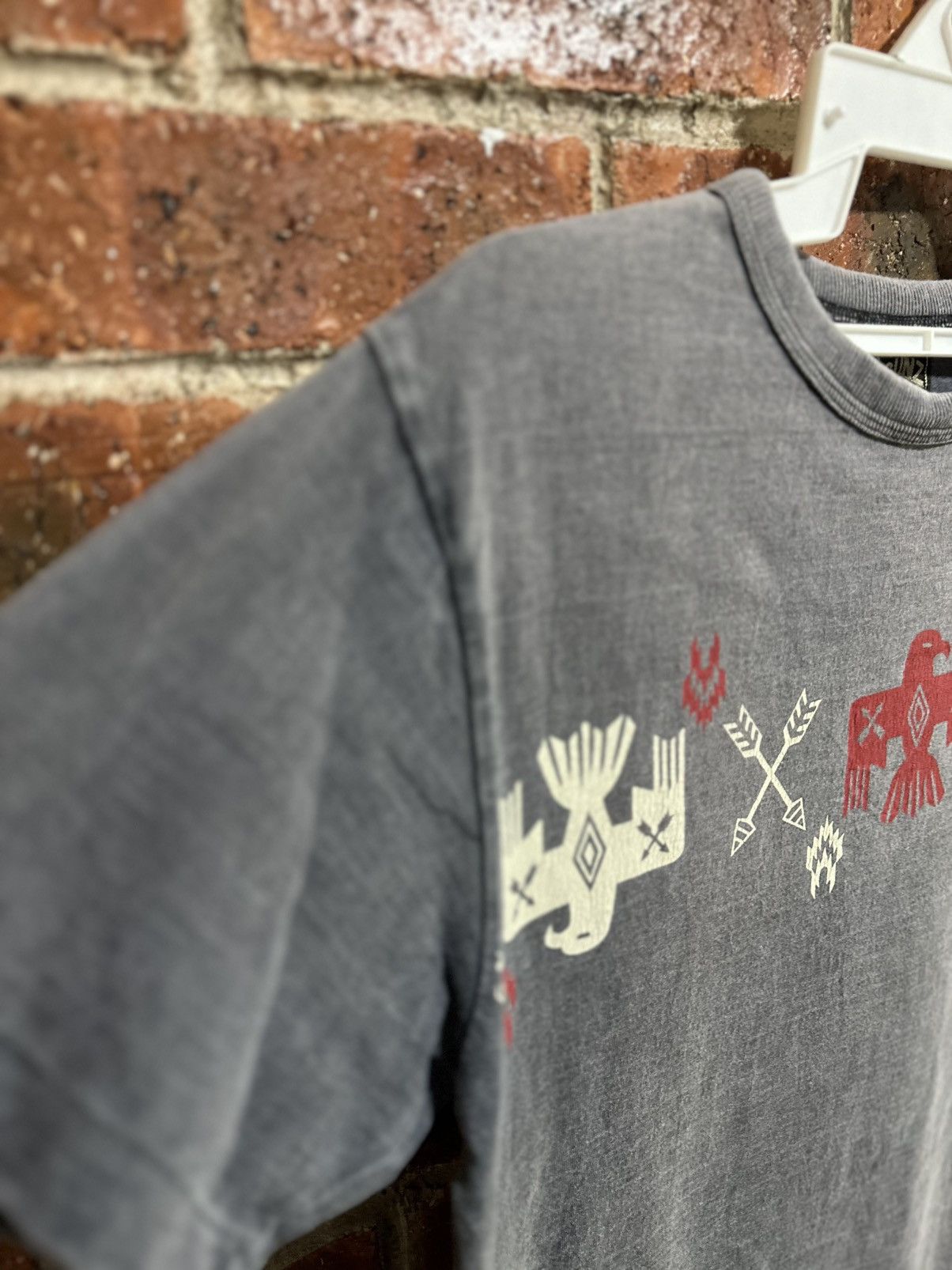Japanese Brand Vintage Gunz Motorcycle Race Faded Tee Size US M / EU 48-50 / 2 - 12 Thumbnail