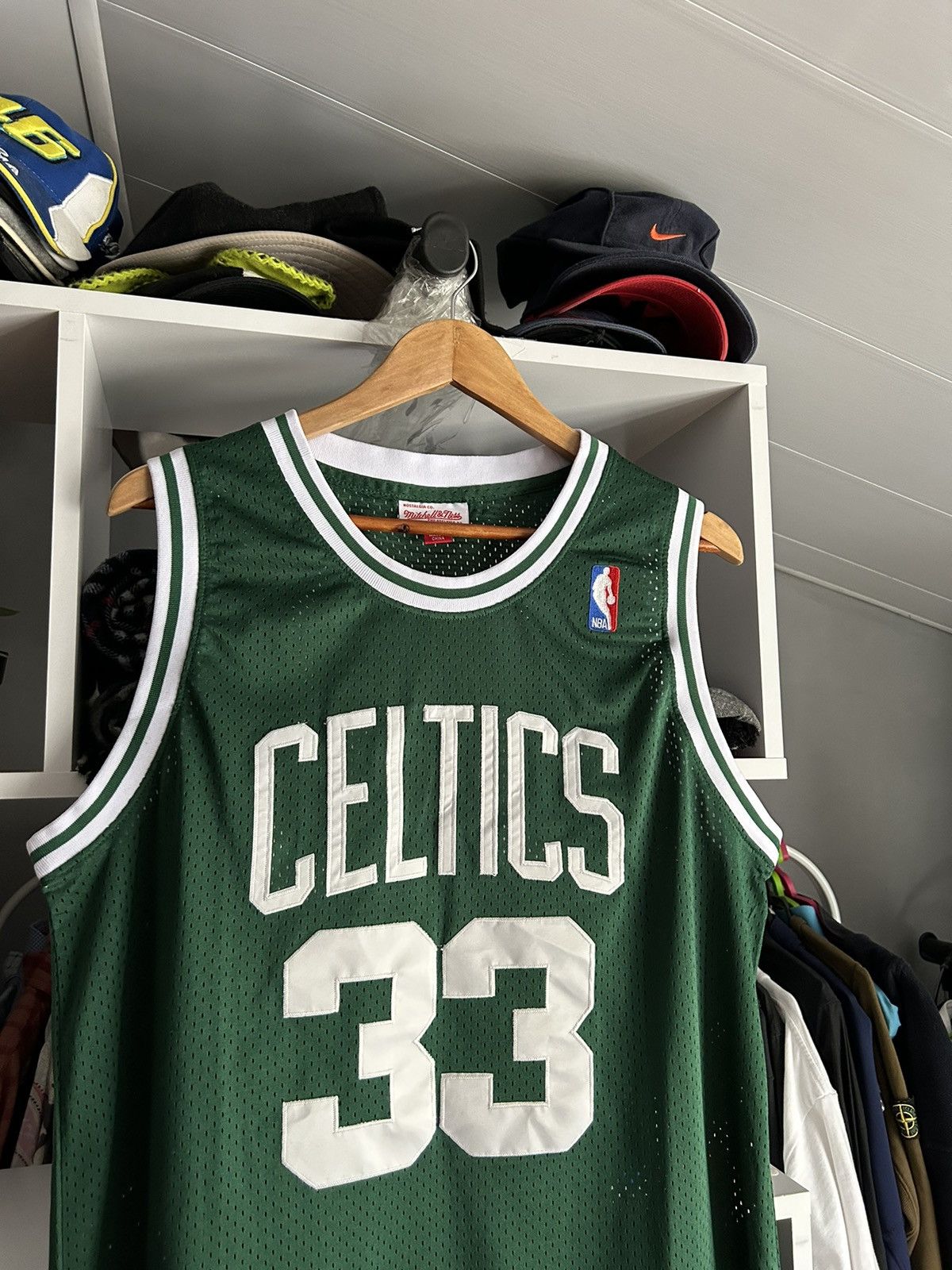 NBA Larry Bird #33 Boston Celtics Mitchell&Ness Swingman Jersey Size US L / EU 52-54 / 3 - 4 Thumbnail