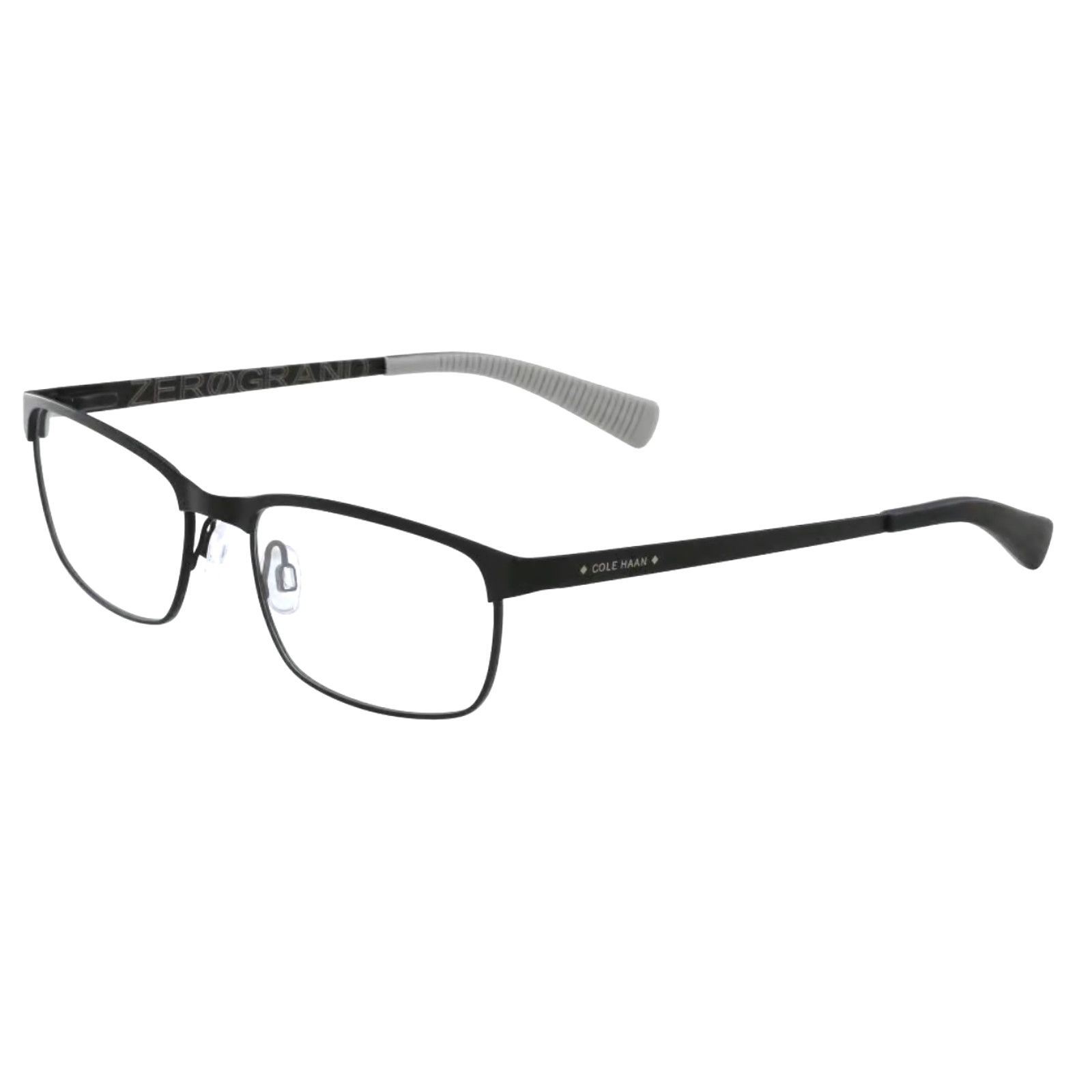 Cole Haan COLE HAAN CH4042 MATTE BLACK CRYSTAL EYEGLASSES FRAMES 54-17 Size ONE SIZE - 1 Thumbnail