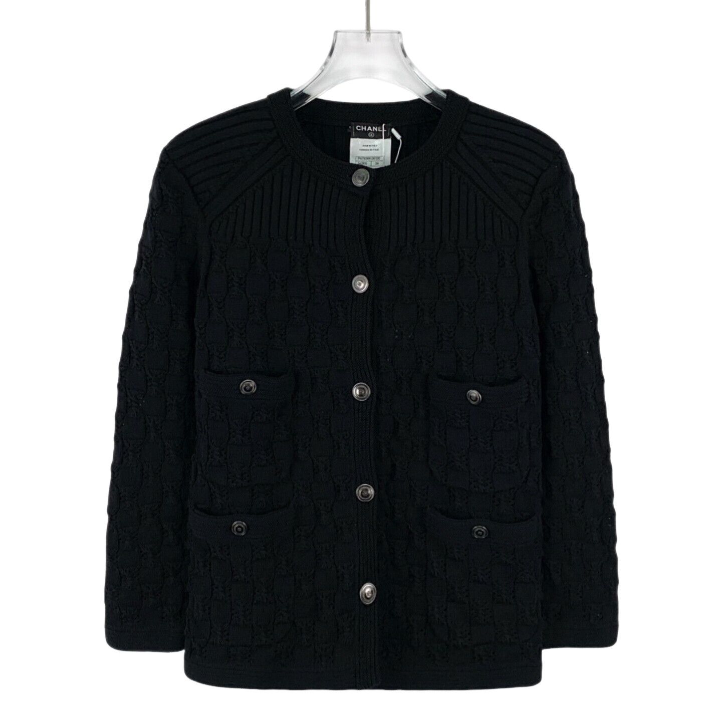 Chanel Chanel Multi-Pocket Cotton Knit Cardigan 34 Size XS / US 0-2 / IT 36-38 - 1 Thumbnail
