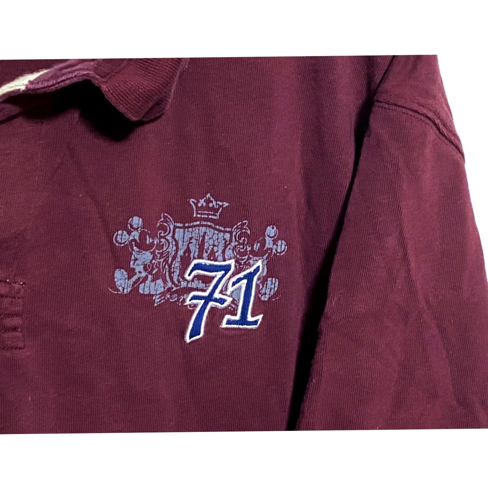 Disney VINTAGE Walt Disney World 71 Embroidered Polo Shirt Mens XL Mickey Mouse Vacation Y2K Size US XL / EU 56 / 4 - 4 Thumbnail