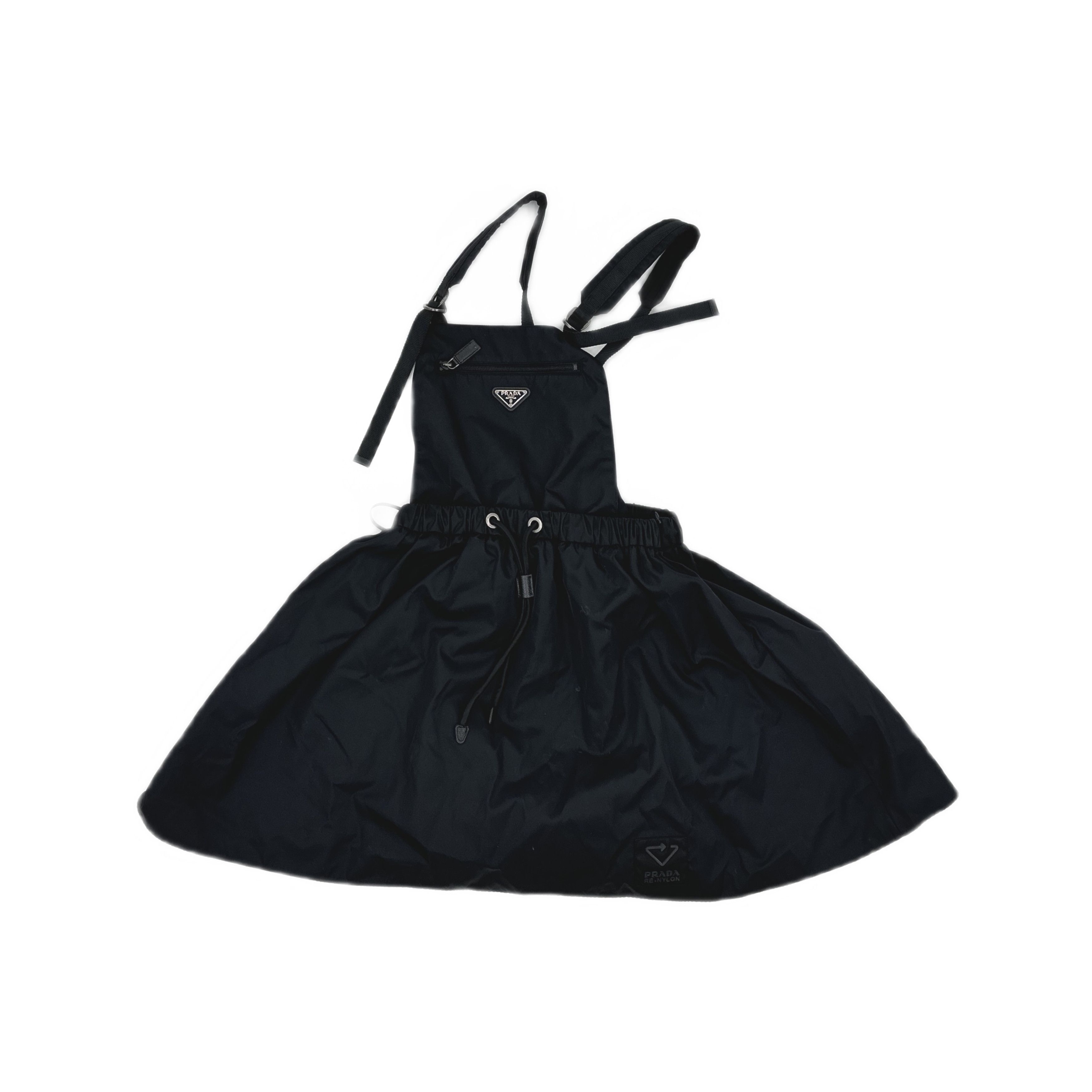 Prada Prada Re-Nylon Apron Mini Dress Size 40S Size S / US 4 / IT 40 - 1 Thumbnail
