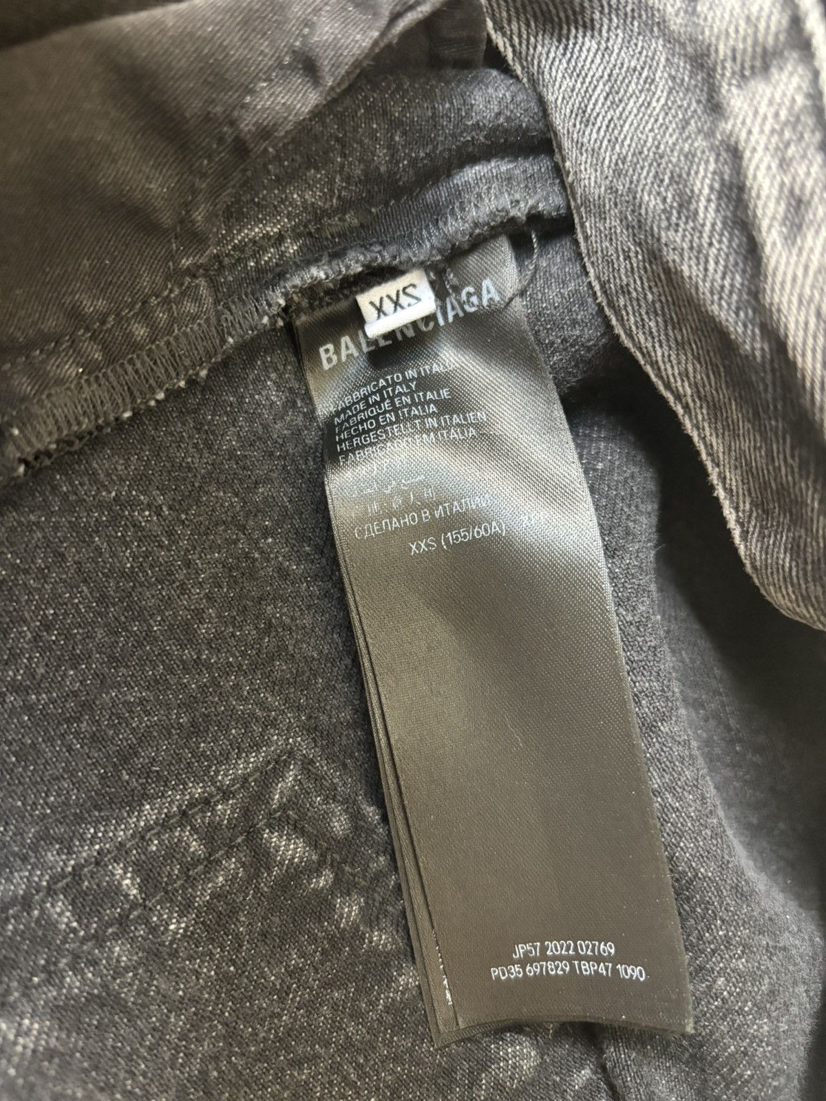 Balenciaga Balenciaga FW22 Lost tape denim Size US 30 / EU 46 - 8 Thumbnail