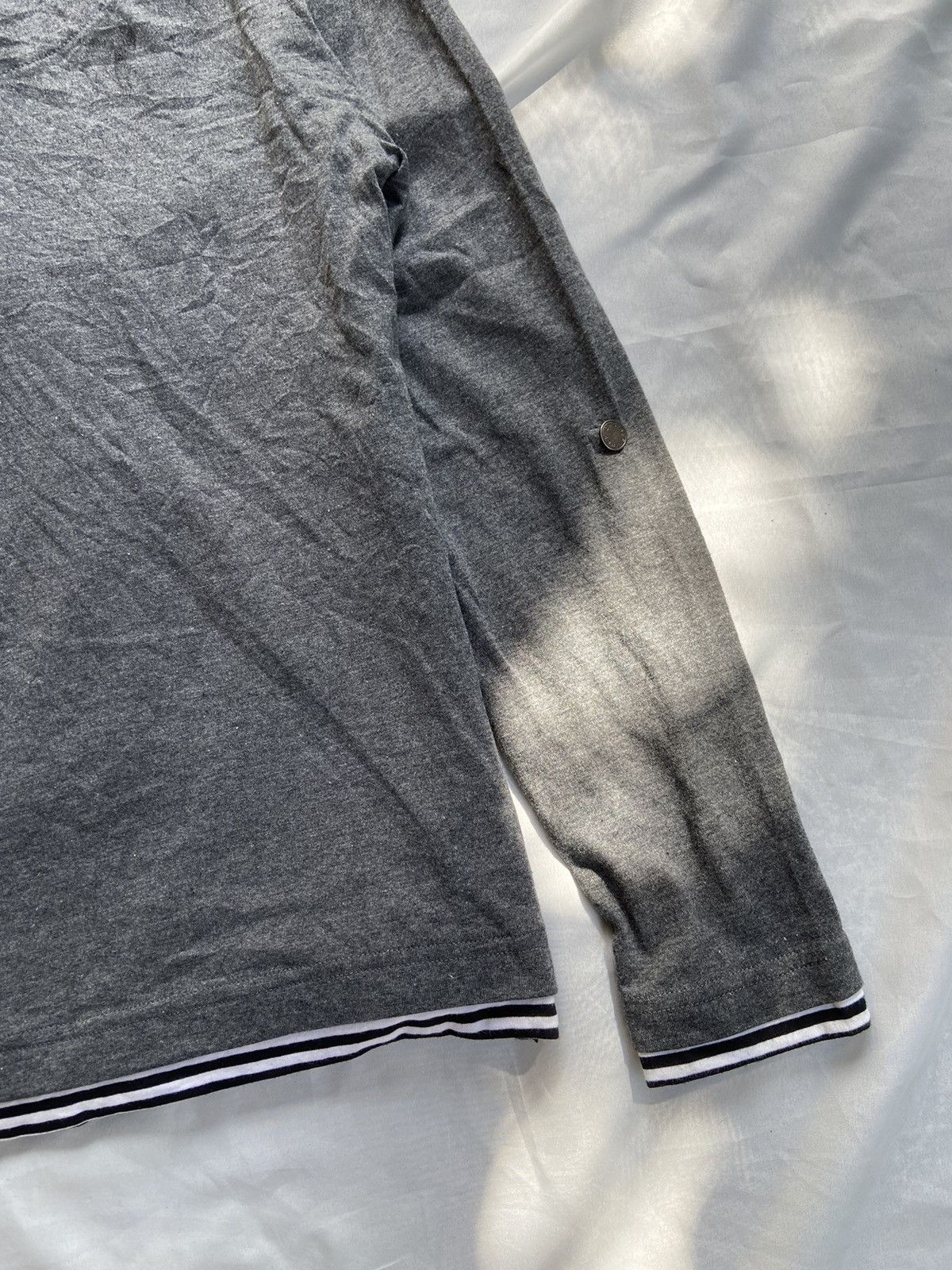 BERNINGS SHO CROSS NECKLACE DOUBLER LAYER STRIPED LONG SLEEVE Size US M / EU 48-50 / 2 - 19 Thumbnail