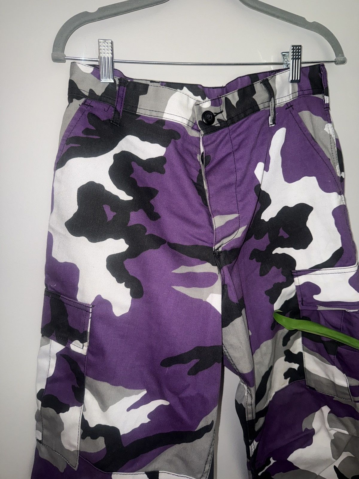 Rothco Purple camo travis scott cargos Size US 31 - 3 Thumbnail