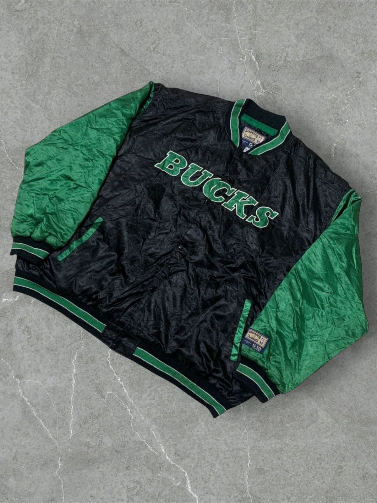 NBA × Vintage Vintage 90s NBA MILWAUKEE BUCKS Size US XXL / EU 58 / 5 - 1 Thumbnail