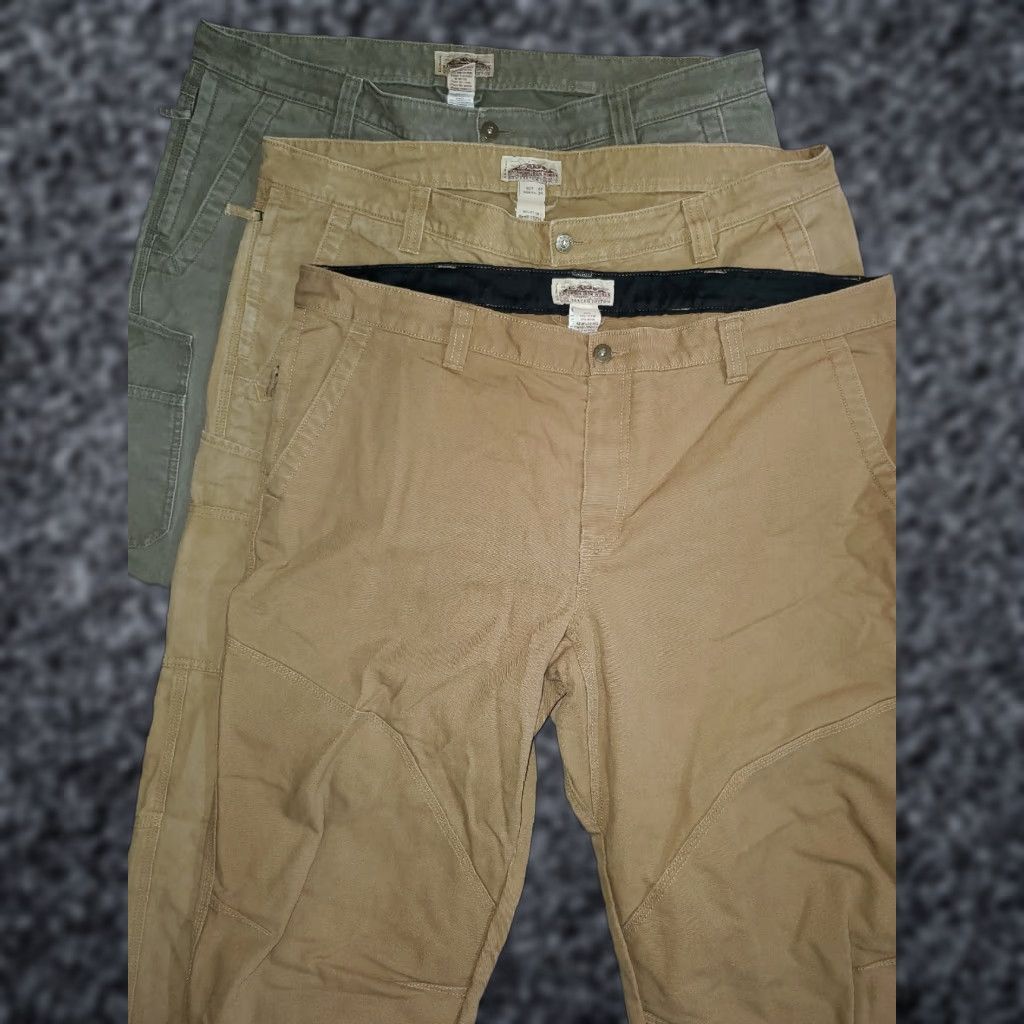 Vintage VINTAGE LL Bean Katahdin Iron Works Pants Mens Sz 42x34 Heavy Work Cargo Style Size US 42 / EU 58 - 1 Thumbnail