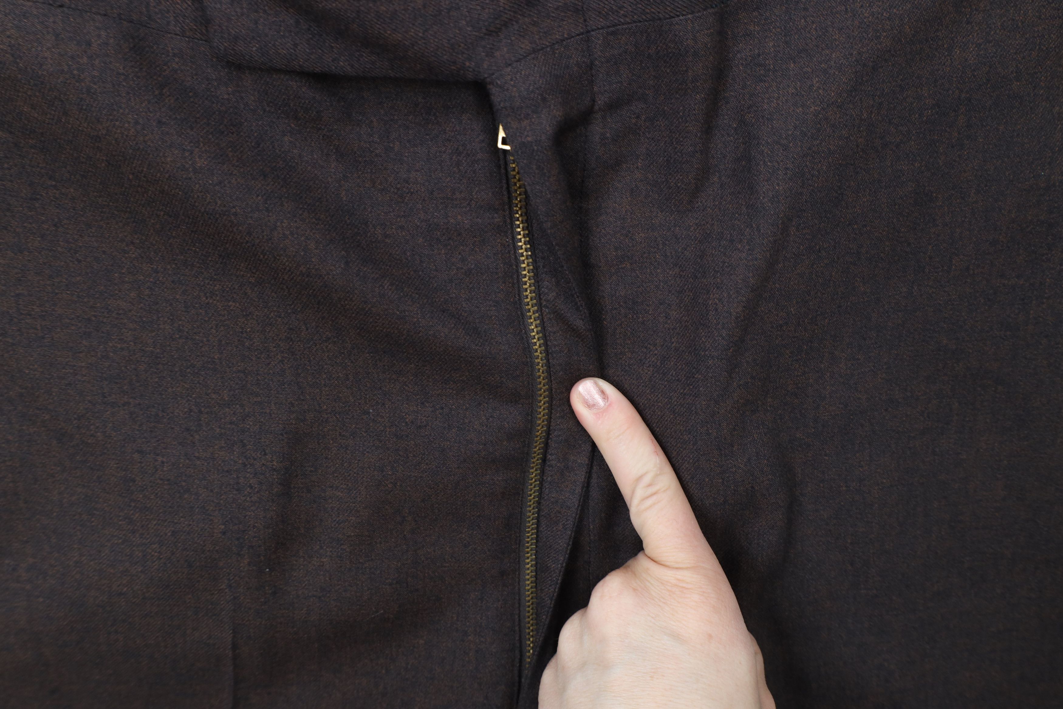 Vintage Vintage 60s 70s Streetwear Button Back Chino Pants Brown USA Size US 34 / EU 50 - 5 Thumbnail
