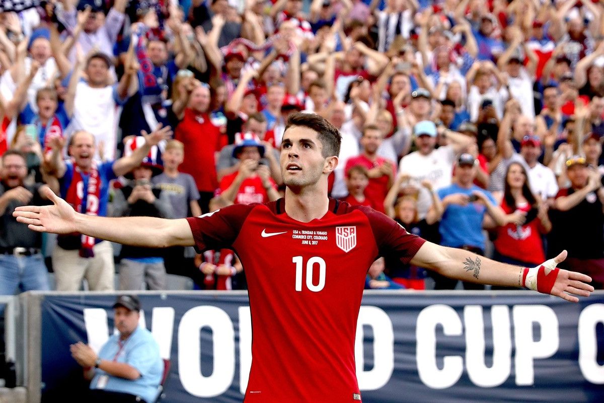 Nike 17/18 USA Pulisic Third Shirt Size US L / EU 52-54 / 3 - 20 Thumbnail
