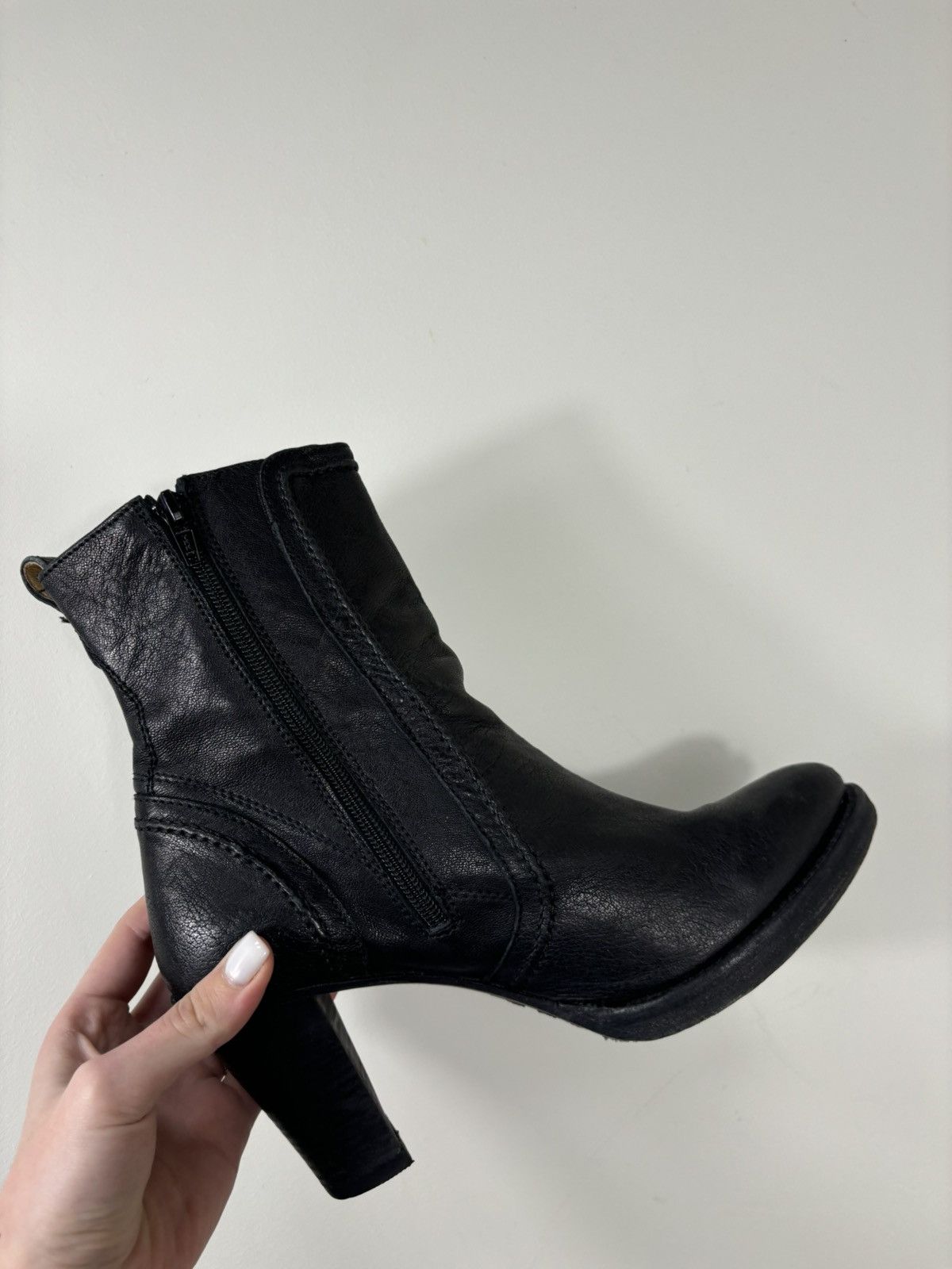 Sendra Sendra Vintage Women’s Avant Garde High Heeled Leather Boots Size US 8 / IT 38 - 12 Thumbnail