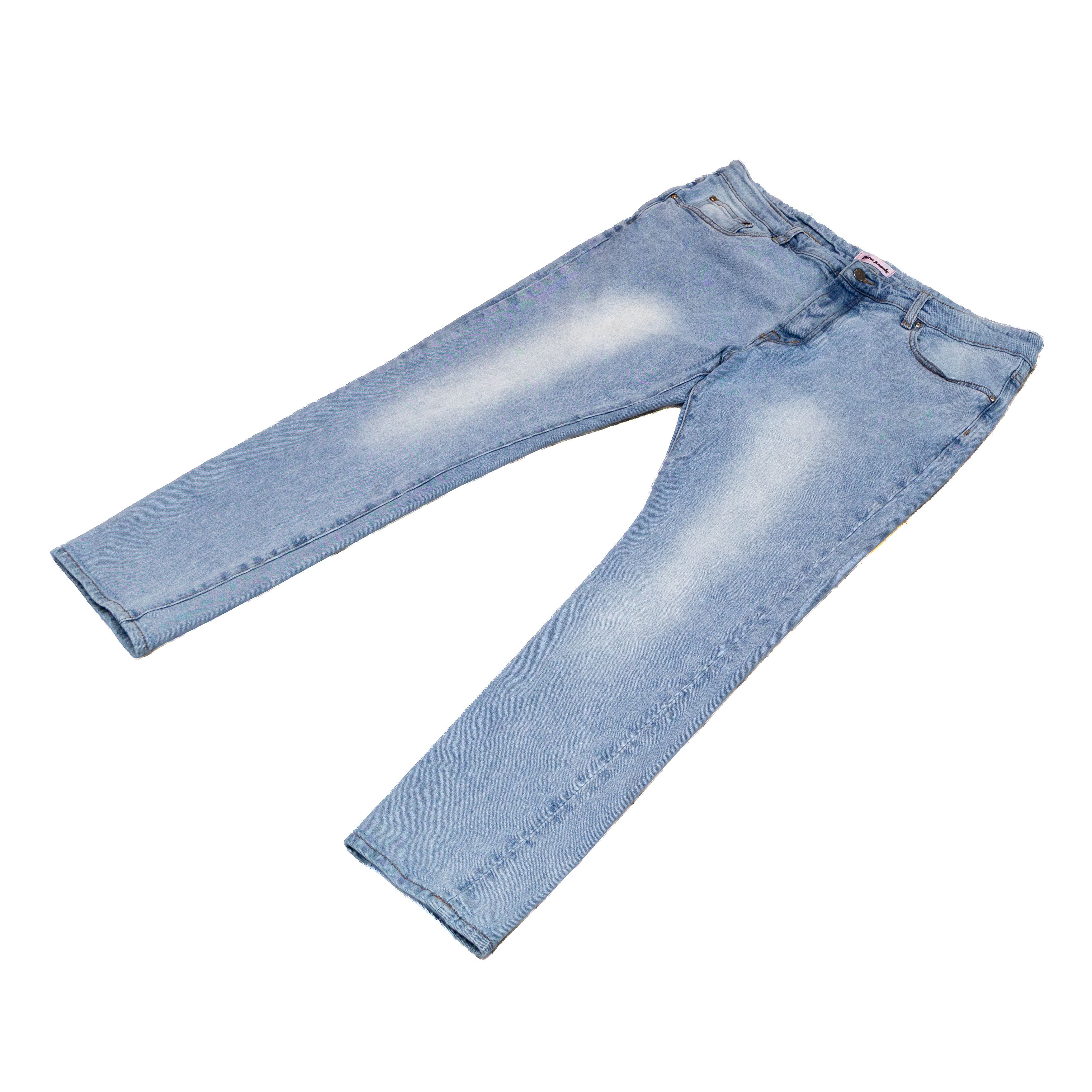 Palm Angels Palm Angels Light Wash Jeans – Gothic Logo Back – Size 38 Size US 38 / EU 54 - 3 Thumbnail