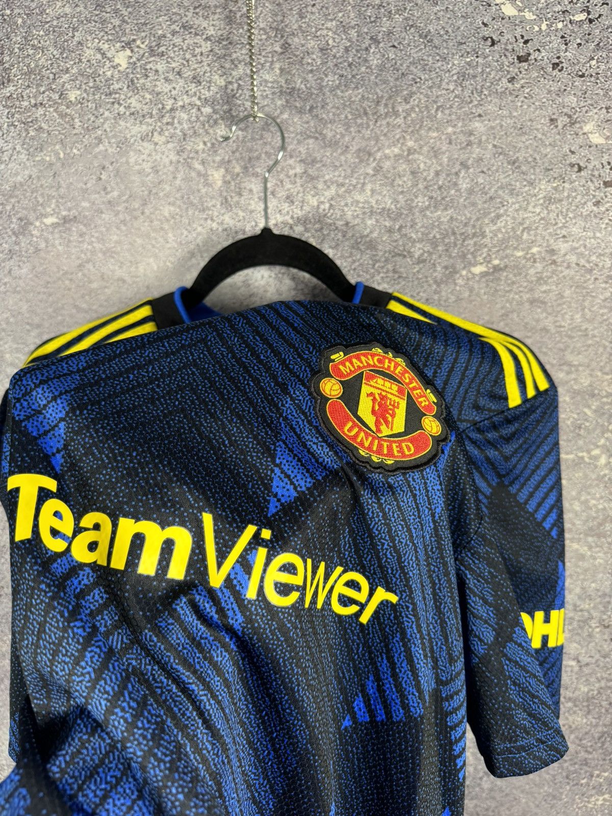 Adidas × Vintage NEW RONALDO Manchester United 2021/22 Third Adidas Jersey Size US L / EU 52-54 / 3 - 9 Thumbnail