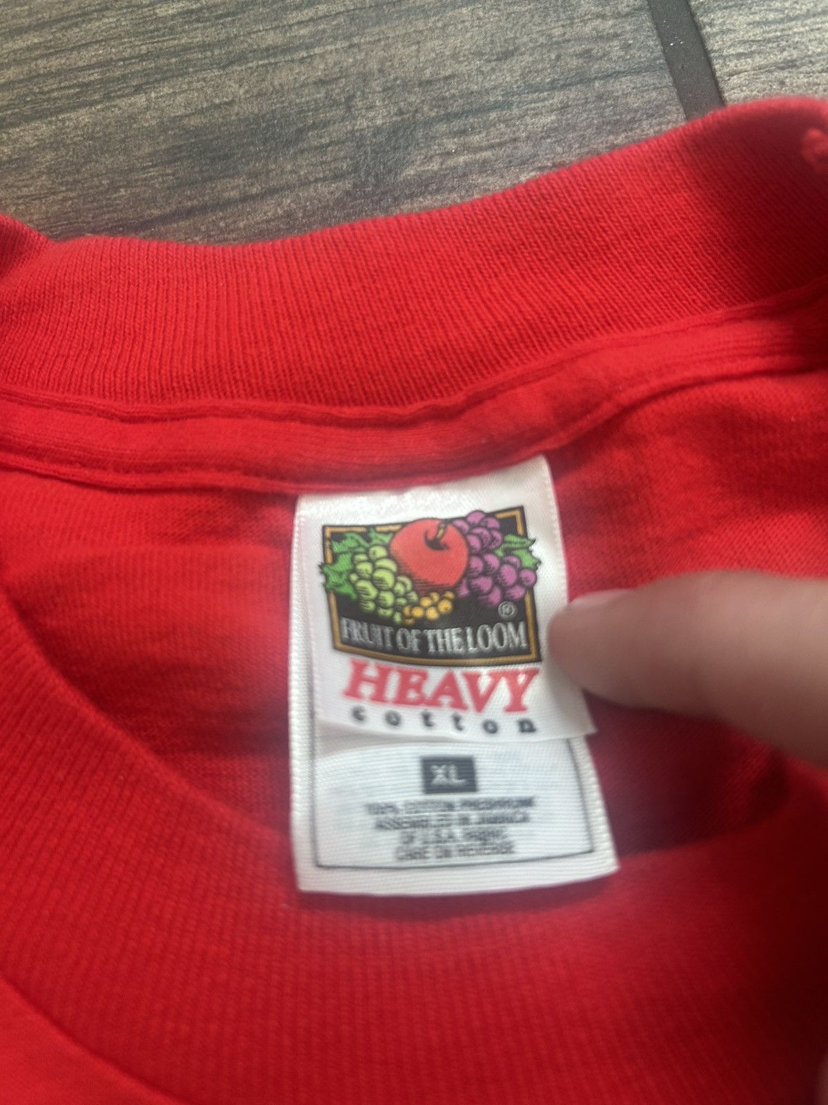 Fruit Of The Loom We are #1 Again 1997 Nebraska Size XL Vtg sports Tshirt Size US XL / EU 56 / 4 - 2 Thumbnail