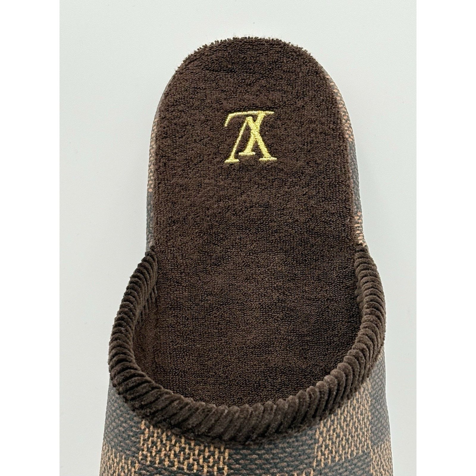 Louis Vuitton Louis Vuitton Palace Slipper Damier Pop ' Ebene ' | NEW! Size US 12 / EU 45 - 12 Thumbnail