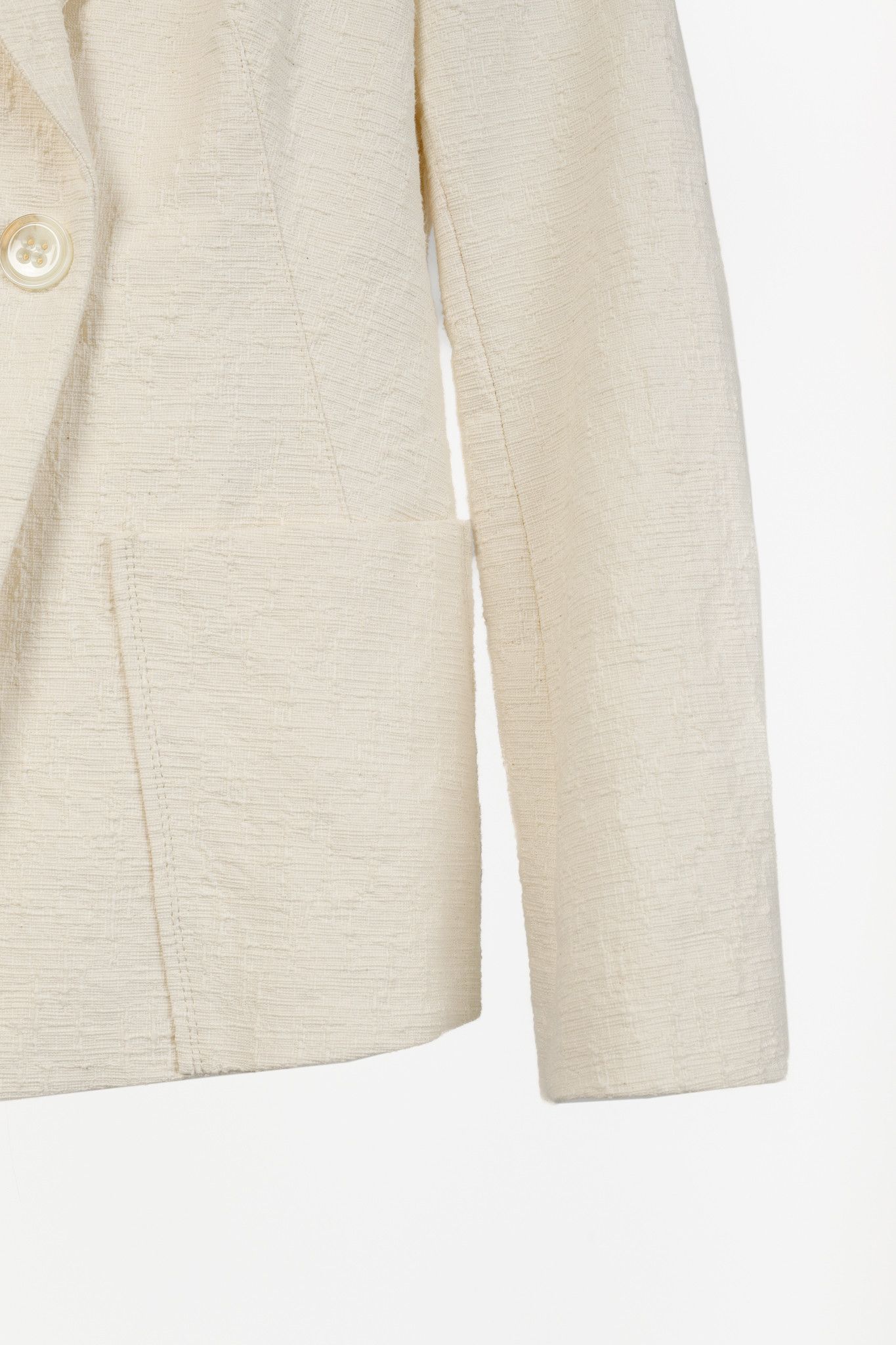 DOROTHEE SCHUMACHER Dorothee Schumacher Touch of Summer Cotton-Blend Blazer Size S / US 4 / IT 40 - 6 Thumbnail