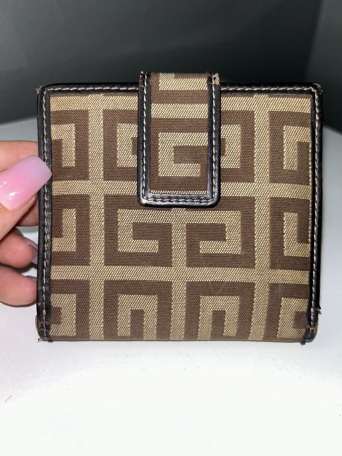 Givenchy Givenchy Monogram Canvas Compact Wallet YO0064 Size ONE SIZE - 5 Thumbnail