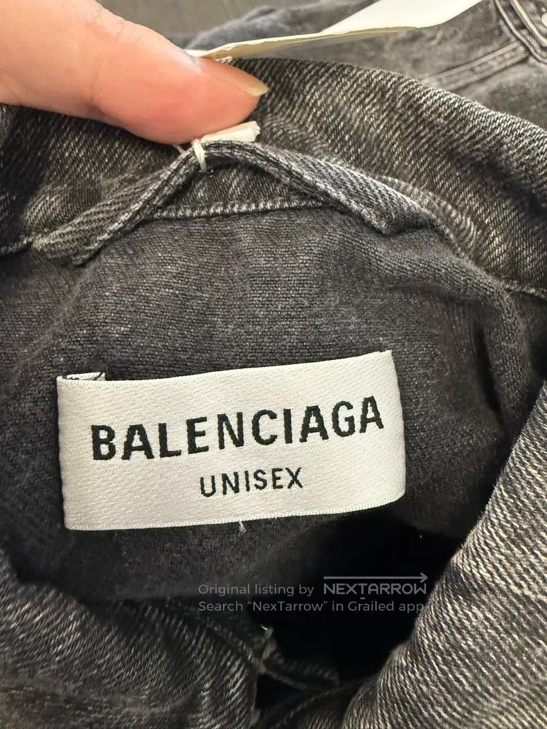 Balenciaga Balenciaga Washed Denim Jacket Size XS / US 0-2 / IT 36-38 - 3 Thumbnail