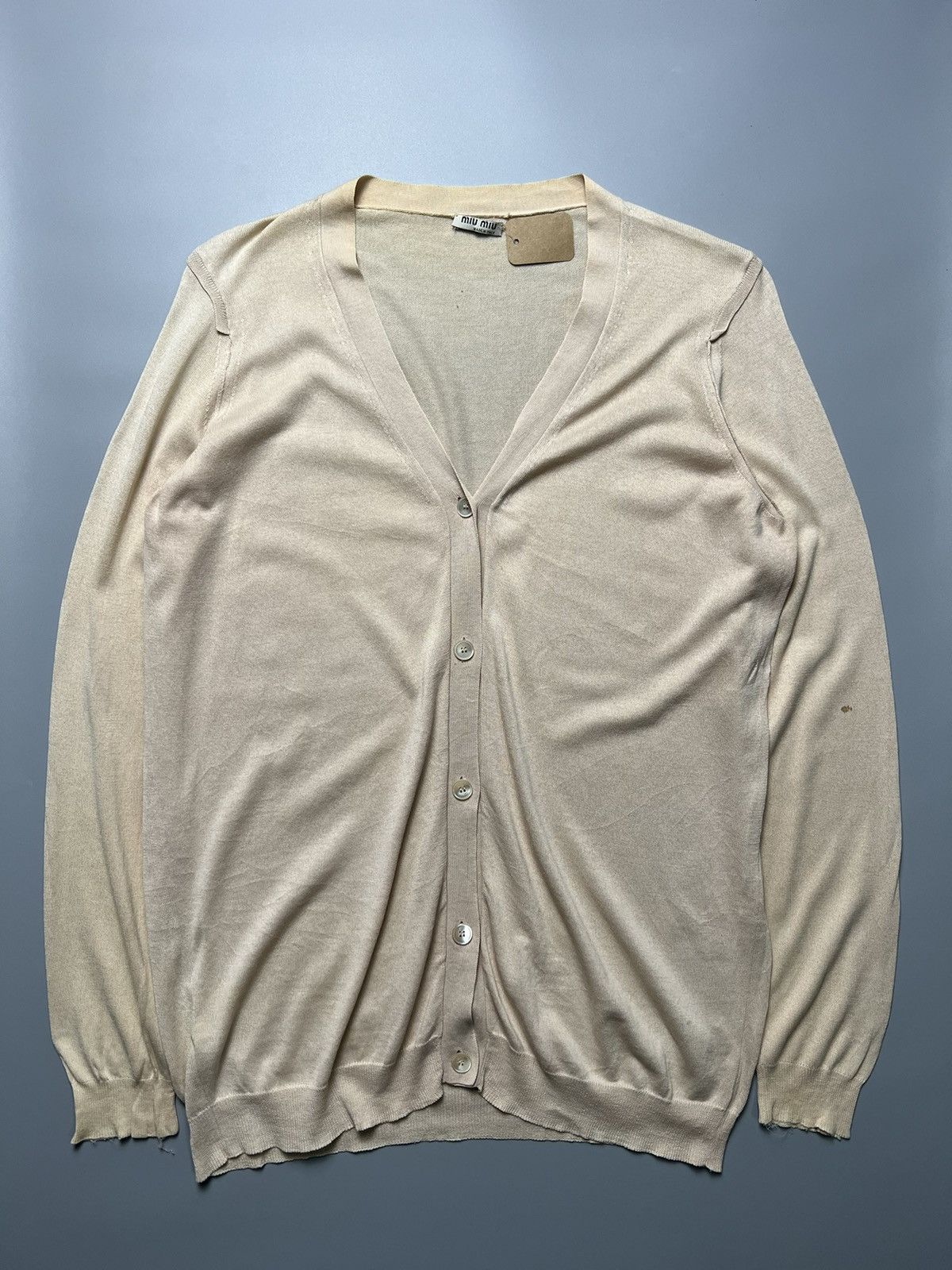Miu Miu Miu Miu Cashmere Jumper Cardigan Size US XS / EU 42 / 0 - 1 Thumbnail