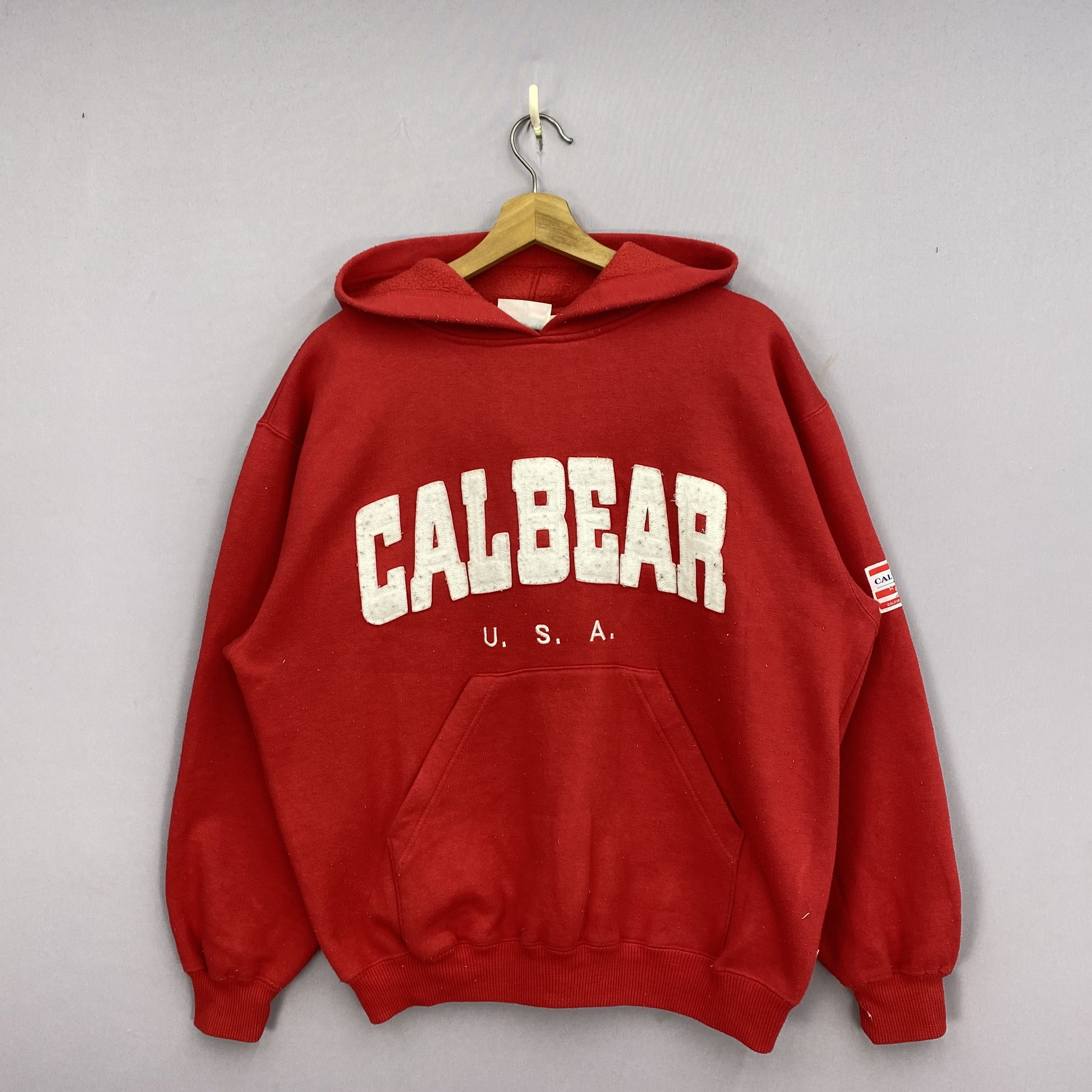 California Republic Vintage 90s Cal Bear USA Sweater CA LA Hoodie Sweatshirt Size US M / EU 48-50 / 2 - 1 Thumbnail