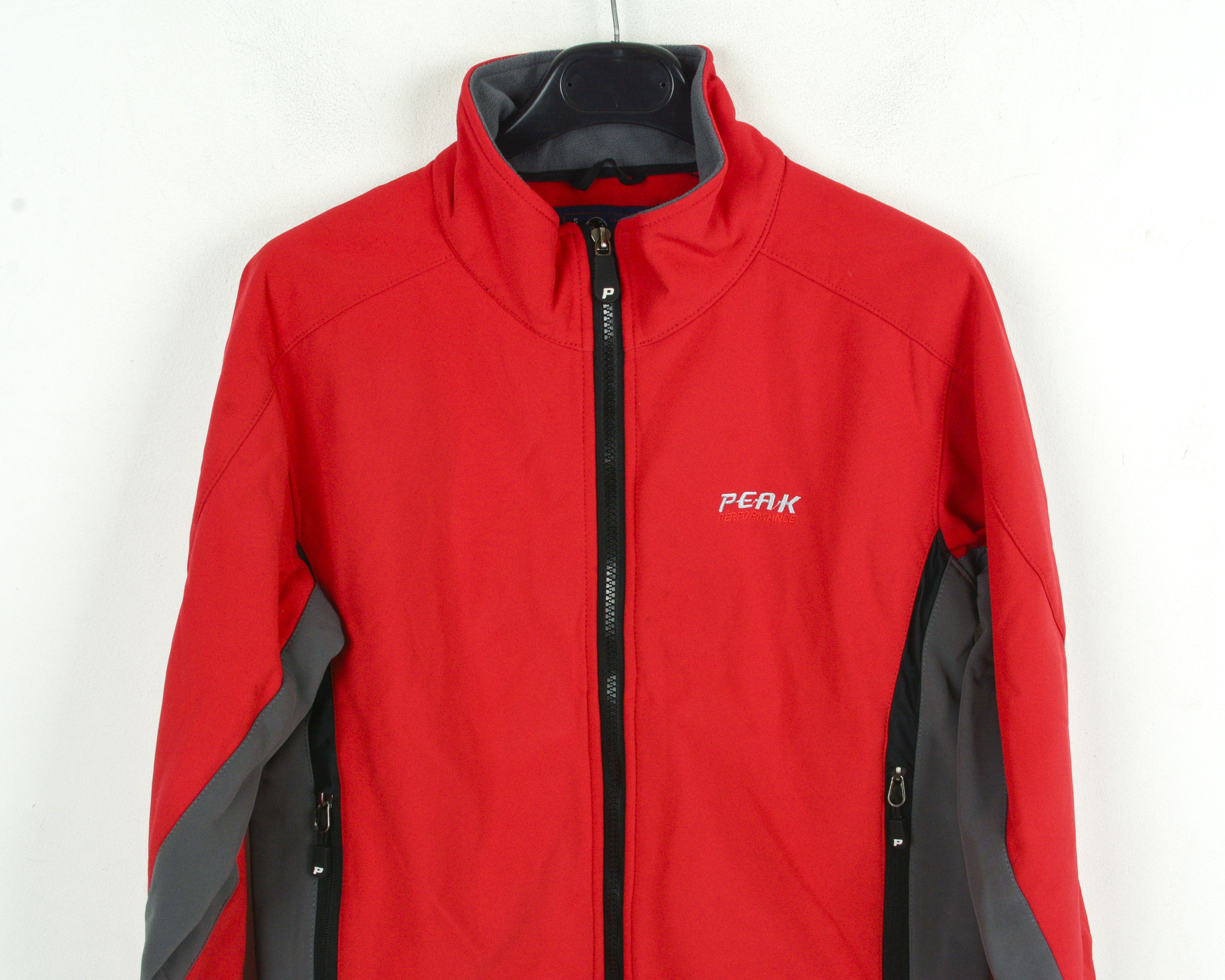 Peak Performance Windstopper Windbreaker S Red Fleece Lined Jacket Coat Top Size US S / EU 44-46 / 1 - 2 Thumbnail