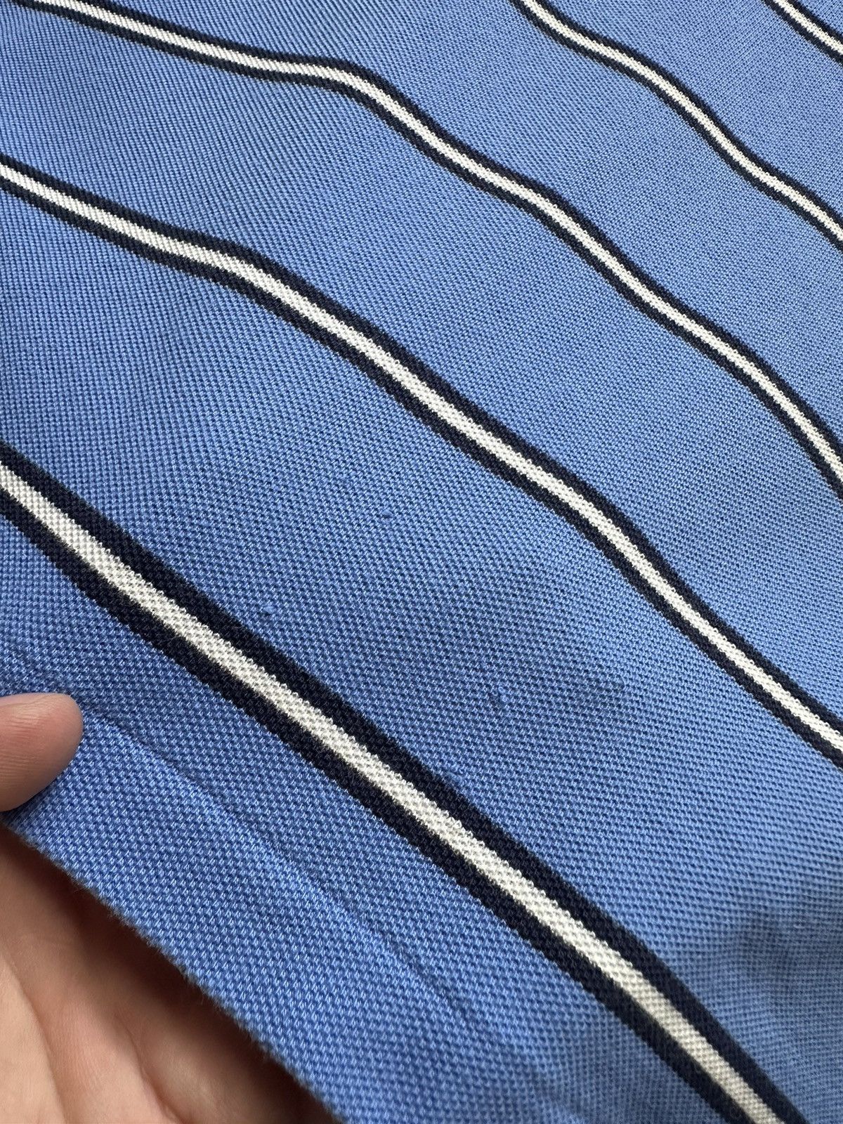 Polo Ralph Lauren × Vintage Vintage polo Ralph Lauren blue striped size L Size US L / EU 52-54 / 3 - 3 Thumbnail