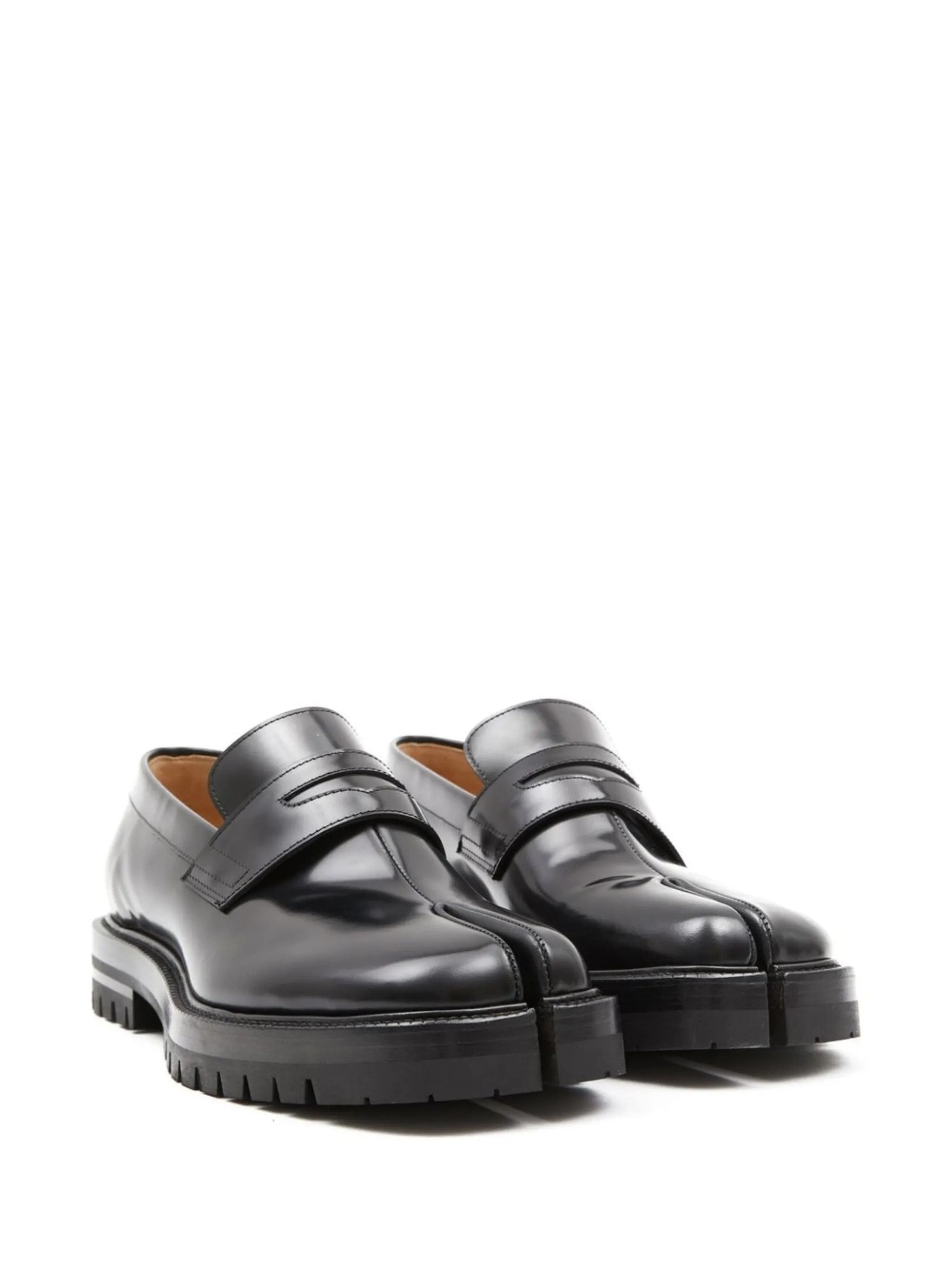 Maison Margiela o1bcso1str0226 Tabi County Loafers in Black Size US 10 / EU 43 - 2 Thumbnail