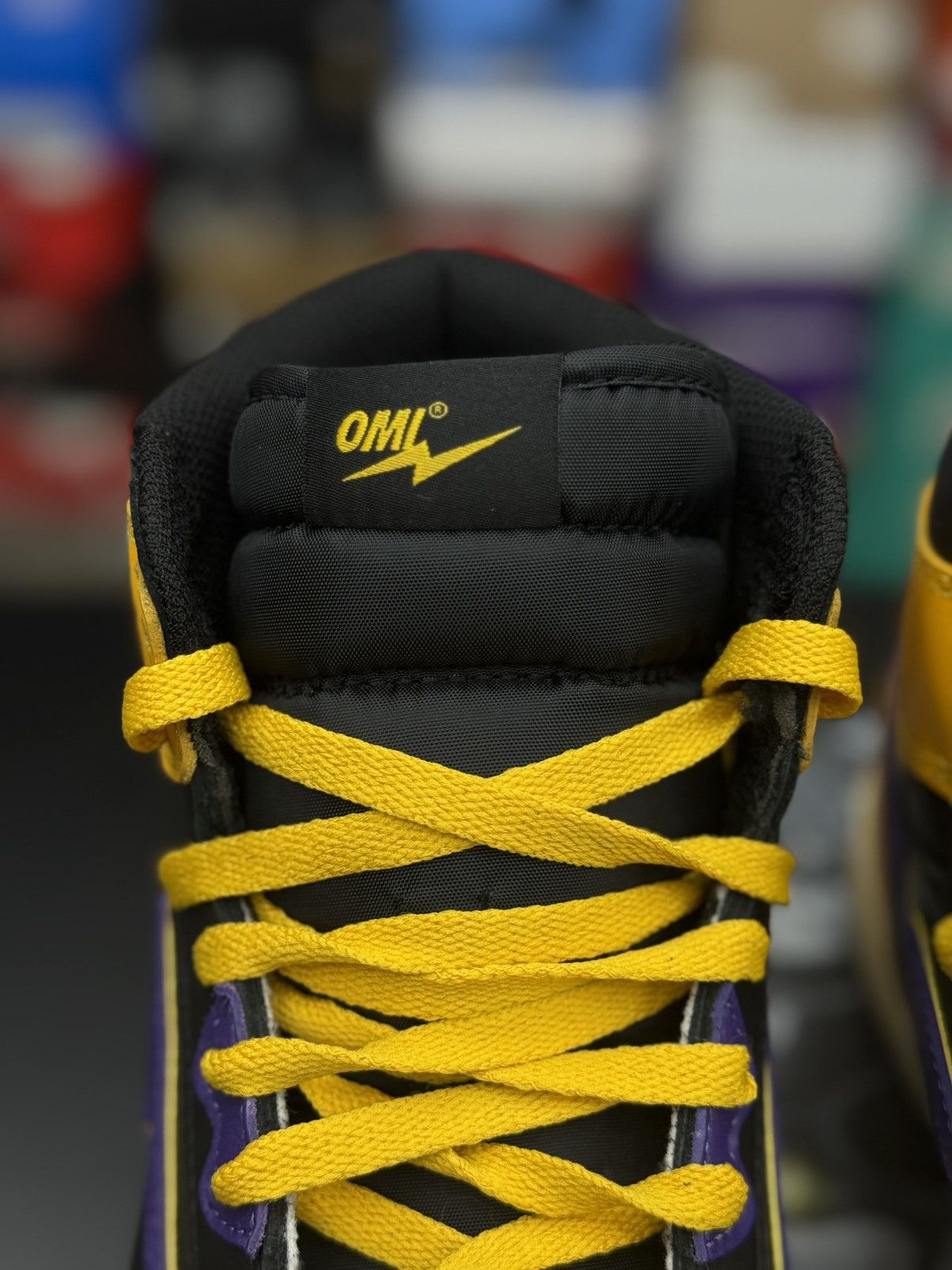 Designer OMI In Hellcat Sneakers Kobe Lakers Colors Size 13US Size US 13 / EU 46 - 11 Thumbnail