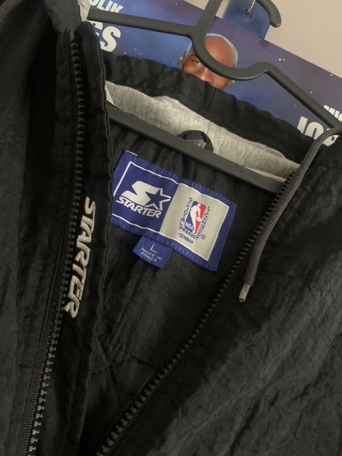 NBA × Starter × Vintage 90s Vintage NBA Starter Orlando Magic Light Jacket Size US L / EU 52-54 / 3 - 2 Thumbnail