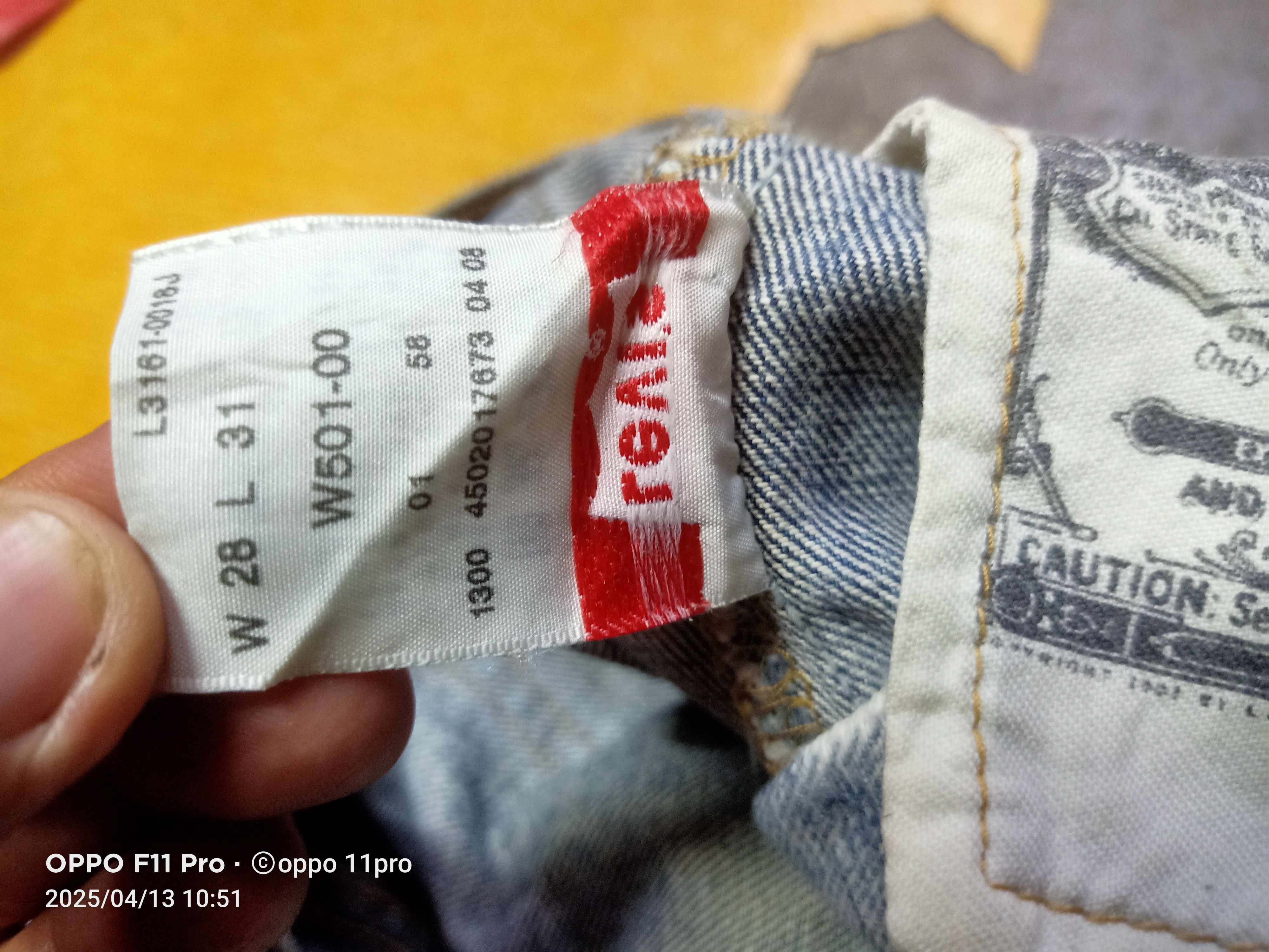 Levi's × Vintage Levis 501 Vtg Y2k Denim Vintage Distressdenim Mudwash Size US 28 / EU 44 - 16 Thumbnail