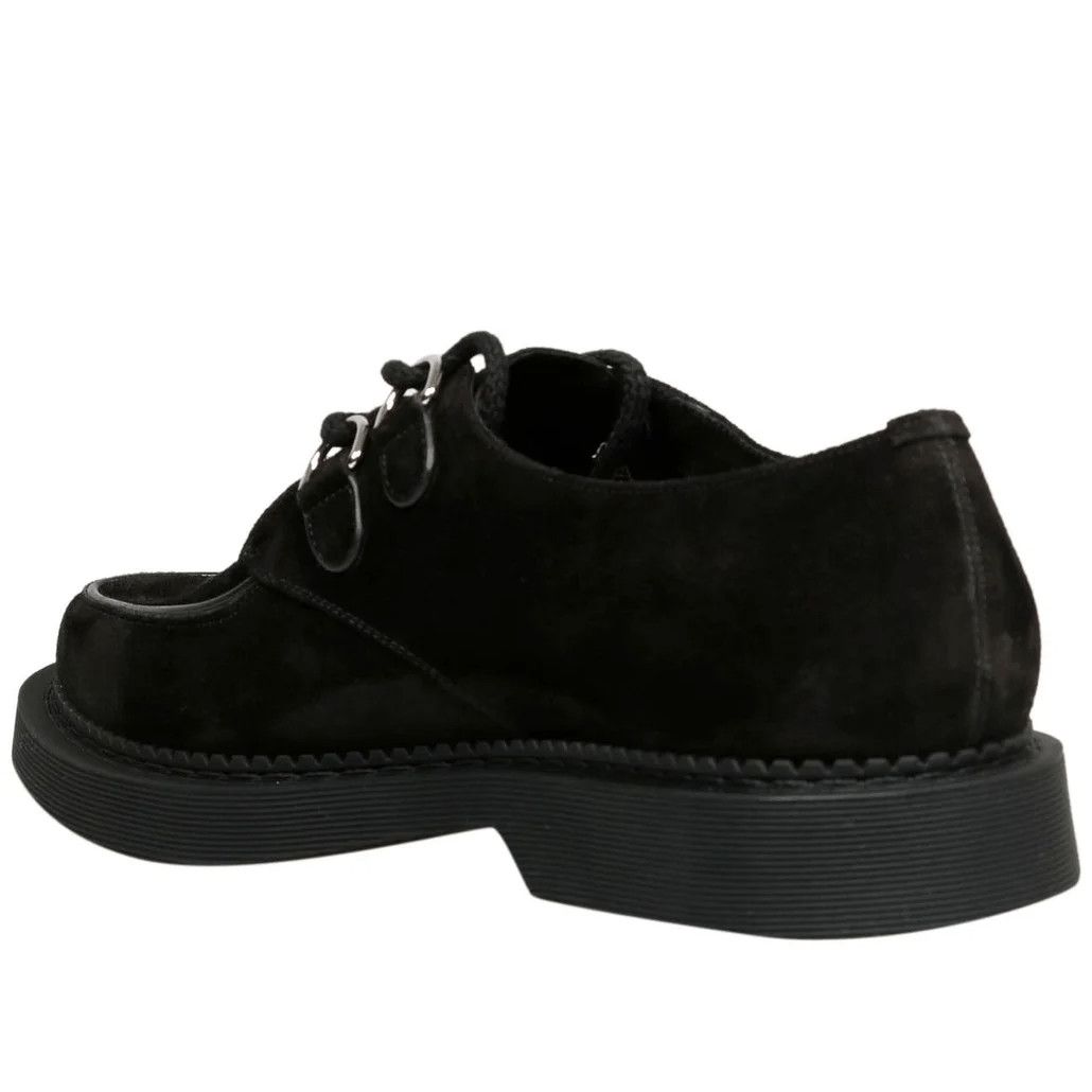 Saint Laurent Paris o1s1wg111024 Malo Plain Vamp Shoes Smooth Leather in Black Size US 9 / IT 39 - 4 Thumbnail