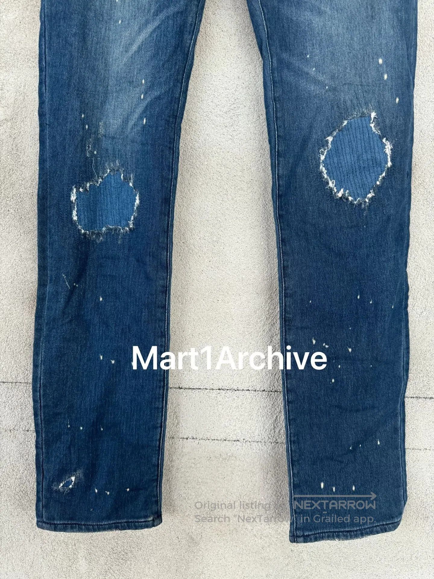 Number (N)ine Number Nine Splatter Bullet Hole Jeans. Size US 32 / EU 48 - 4 Thumbnail