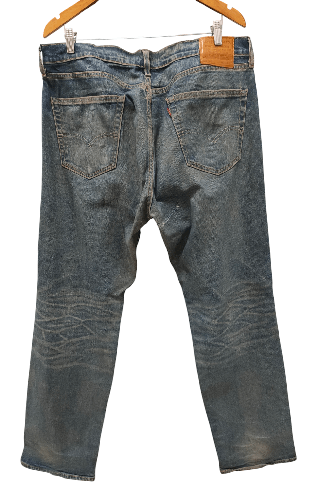 Levi's × Levi's Vintage Clothing 💥Flared Mudwash Levis Big E 505 💥 Size US 38 / EU 54 - 5 Thumbnail