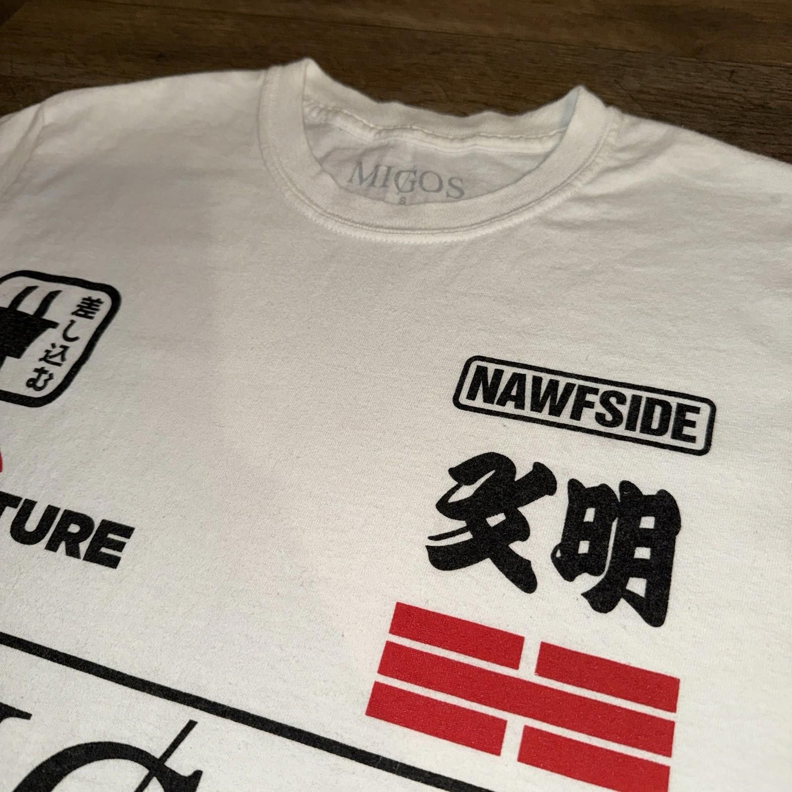 Migos Migos 2 Culture 2 White Tee Short Sleeve Concert Mens Small Size US S / EU 44-46 / 1 - 2 Thumbnail