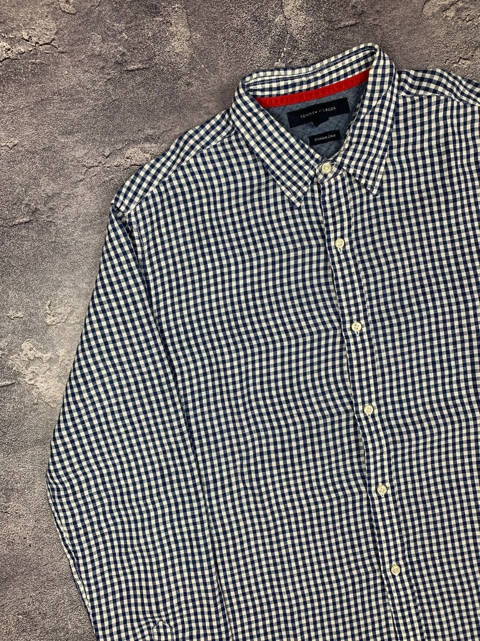 Tommy Hilfiger Tommy Hilfiger Men’s Shirt Size M Blue Checkered Size US M / EU 48-50 / 2 - 2 Thumbnail