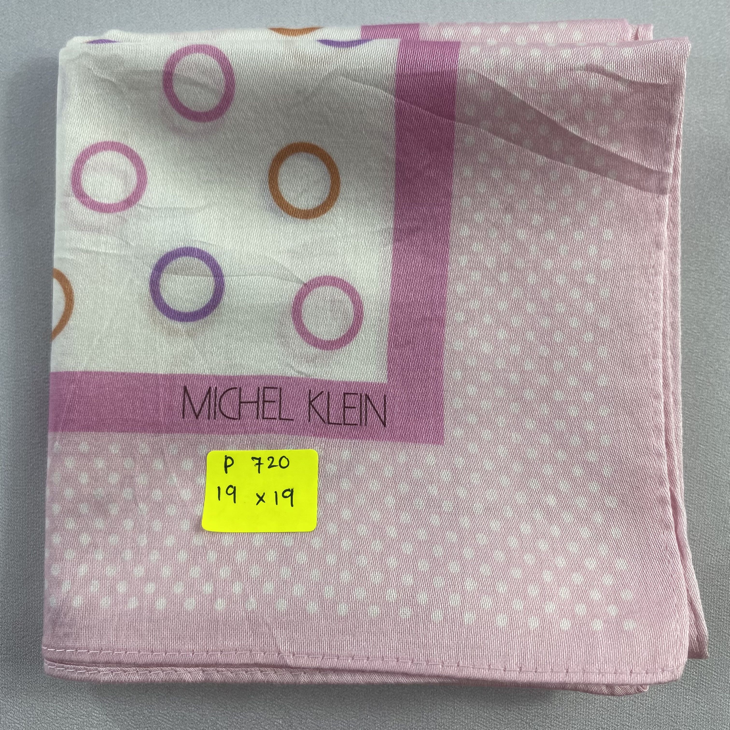 Michel Klein × Vintage Michel Klein Neckerchief / Bandana / Handkerchief-P720 Size ONE SIZE - 5 Thumbnail