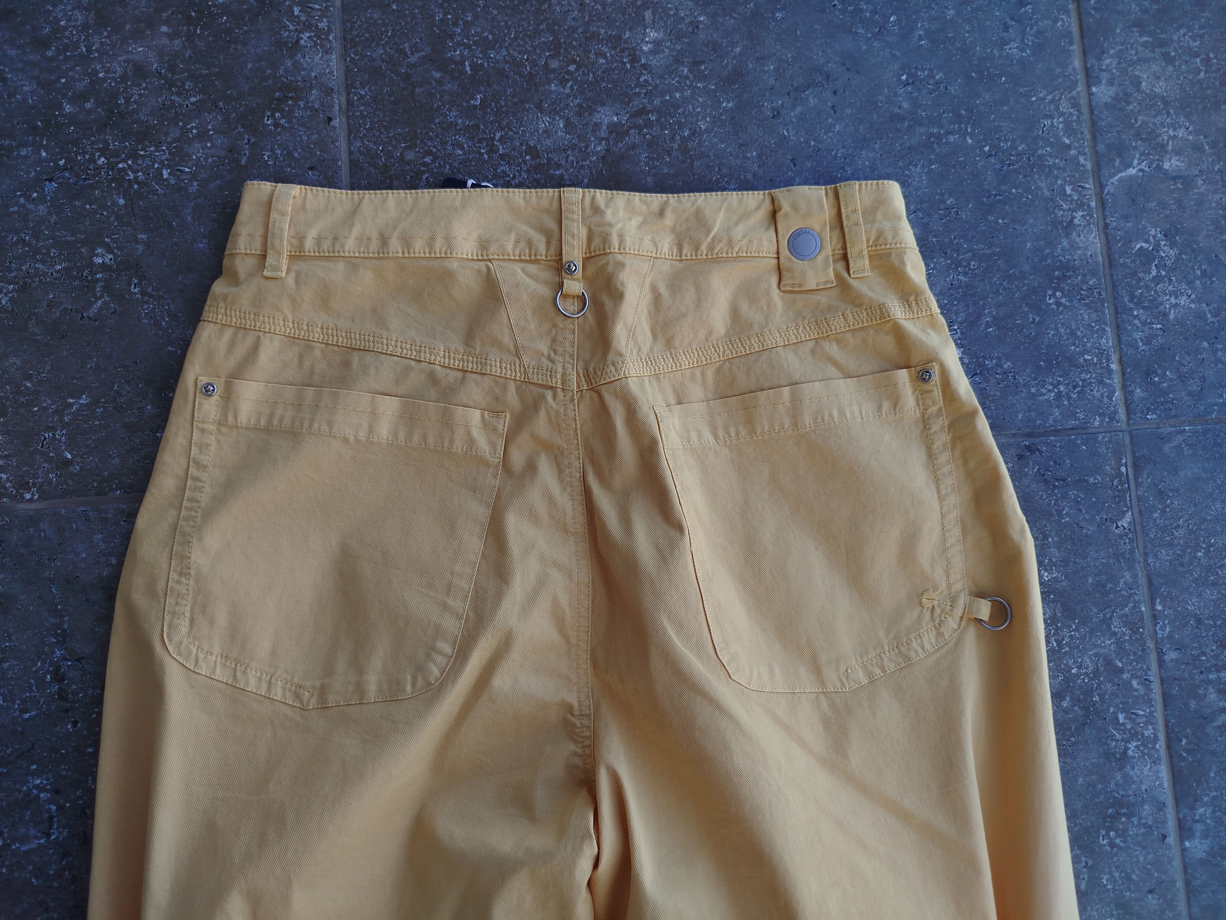 Marithe + Francois Girbaud HIGH USE Claire Campbell Pants Trousers Cotton Blend Size L Size 34" / US 12 / IT 48 - 7 Thumbnail