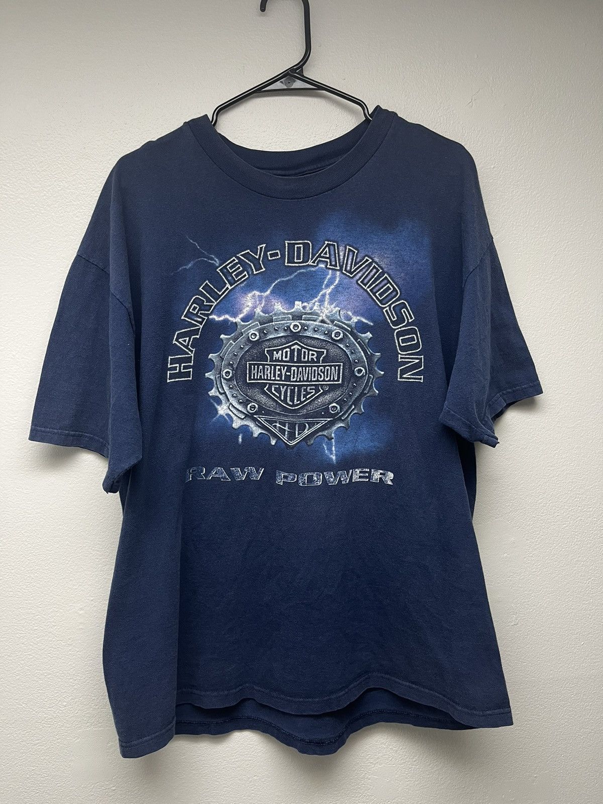 Harley Davidson Harley Davidson Las Vegas Raw Power Lightning Gear Tshirt Size US XL / EU 56 / 4 - 1 Thumbnail