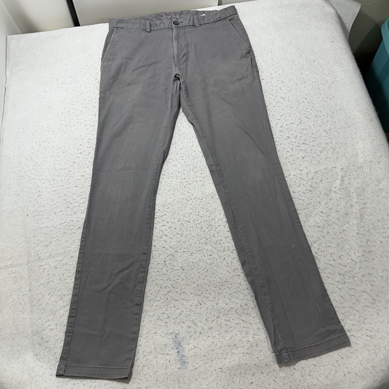 Old Navy Old Navy 32x33 Ultimate Slim Chino Pants Light Gray Flex Size US 32 / EU 48 - 1 Thumbnail