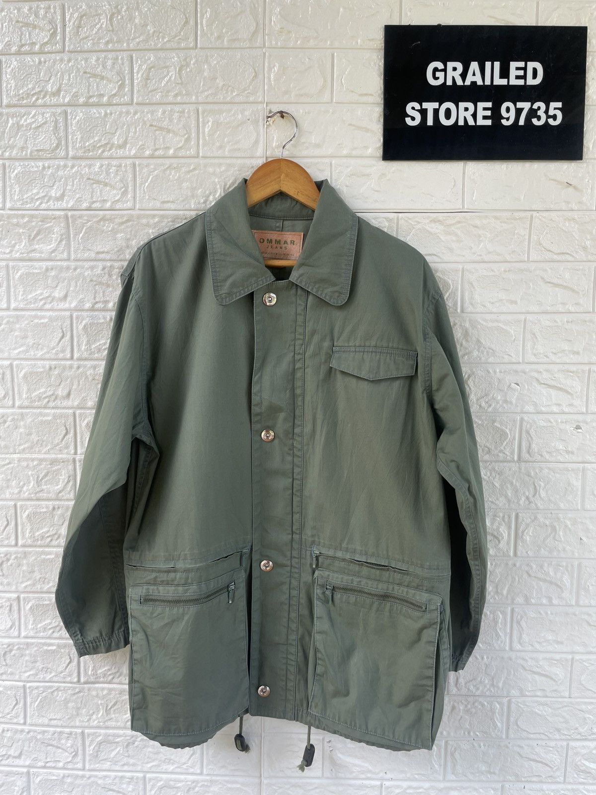 Japanese Brand × Vintage Vintage Military Jacket Size US XL / EU 56 / 4 - 1 Thumbnail