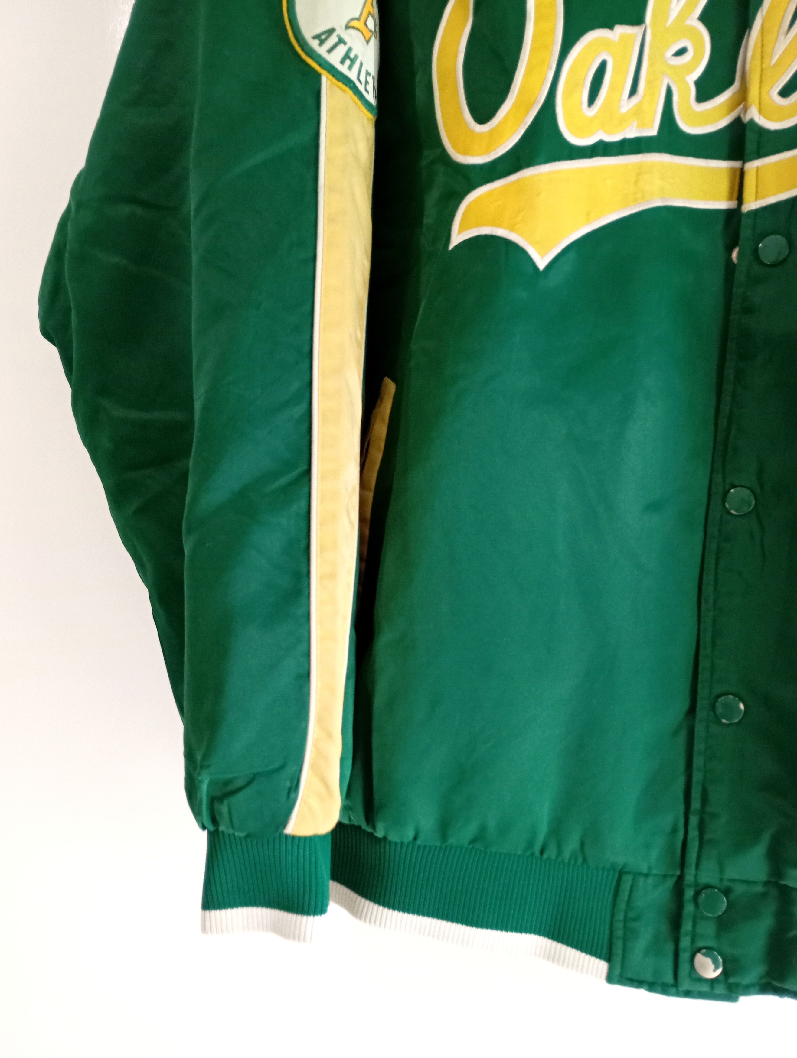 MLB Vintage Oakland Athletics Majestic Jacket Size US XL / EU 56 / 4 - 13 Thumbnail
